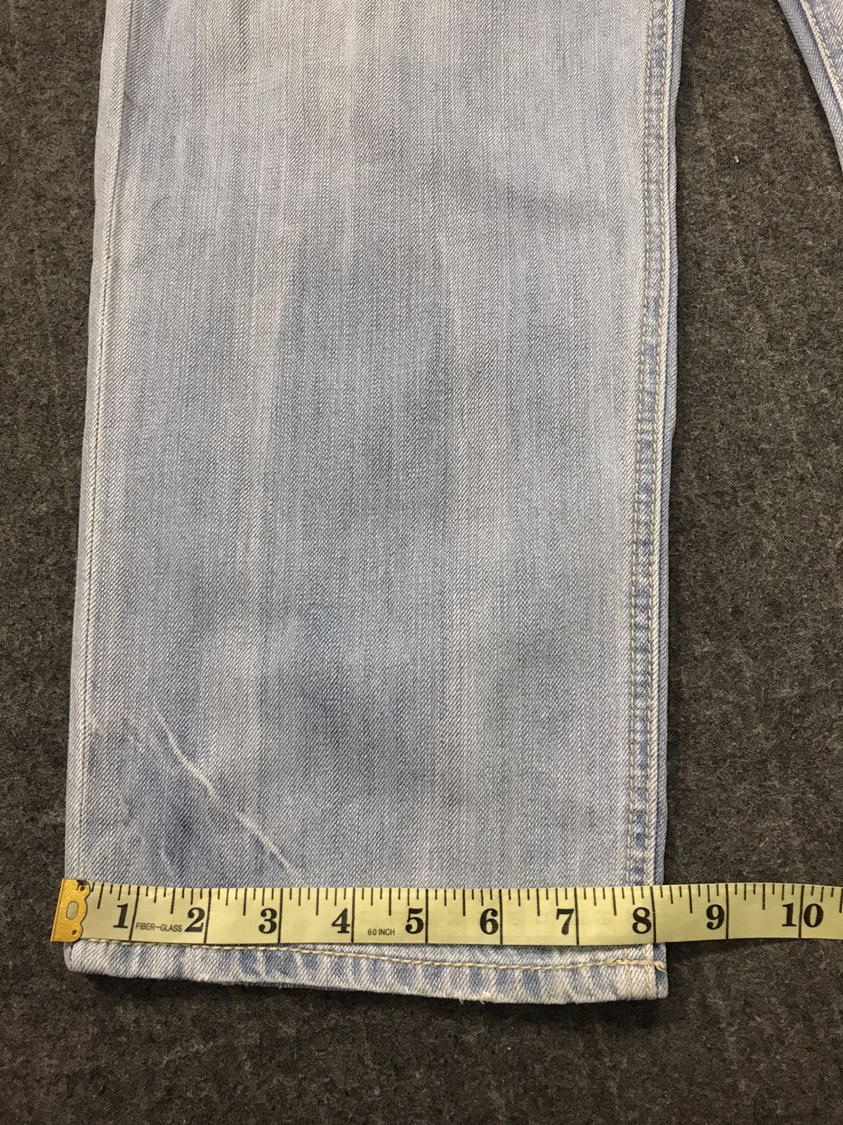 Japanese Brand × Vintage Uniqlo Jeans Light Indigo Straight Cut Style Design Size 42 Size US 40 / EU 56 - 13 Thumbnail