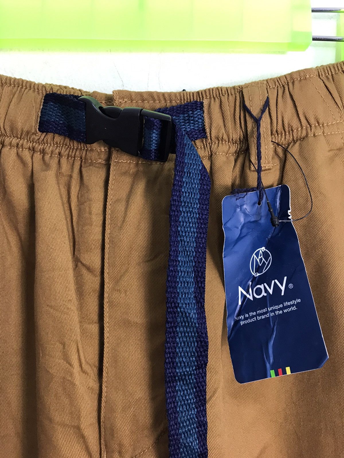 Japanese Brand × Old Navy × Vintage Vtg Navy Adjustable Khakis Casual Pant Inspired Designer Size US 26 / EU 42 - 3 Thumbnail