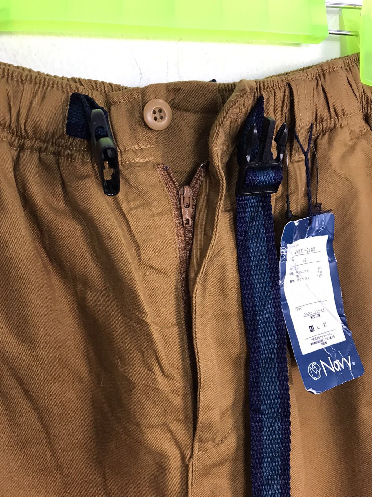 Japanese Brand × Old Navy × Vintage Vtg Navy Adjustable Khakis Casual Pant Inspired Designer Size US 26 / EU 42 - 5 Thumbnail