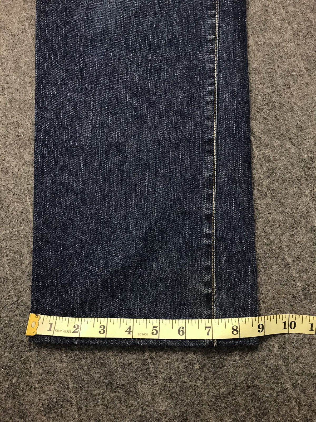 Japanese Brand × Uniqlo Uniqlo S-002 Distressed Denim Jeans Indigo Straight Cut Size US 30 / EU 46 - 15 Thumbnail