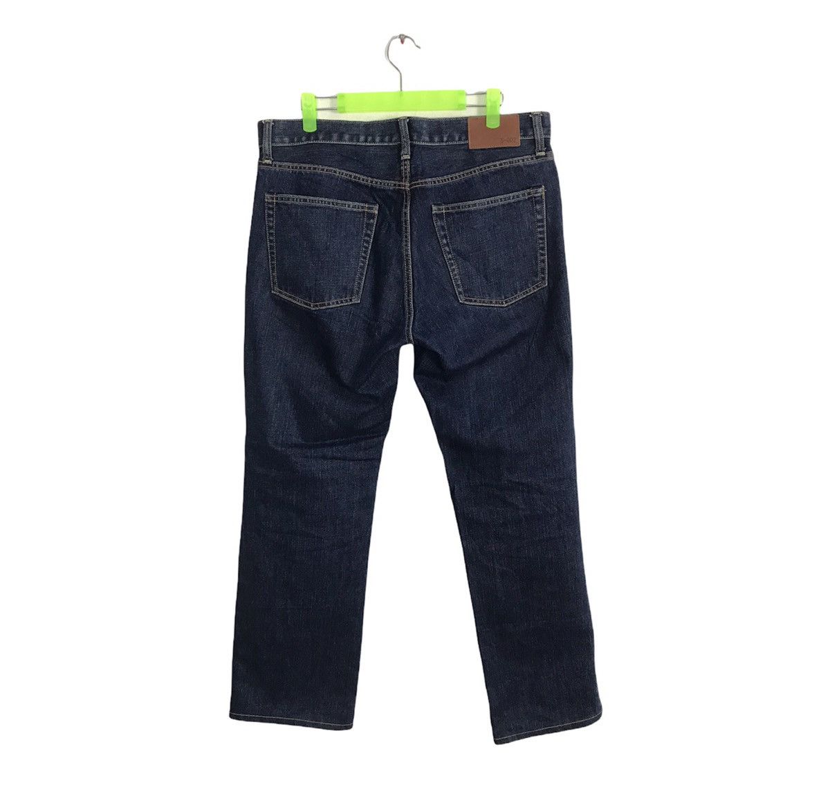 Japanese Brand × Uniqlo Uniqlo S-002 Distressed Denim Jeans Indigo Straight Cut Size US 30 / EU 46 - 2 Thumbnail