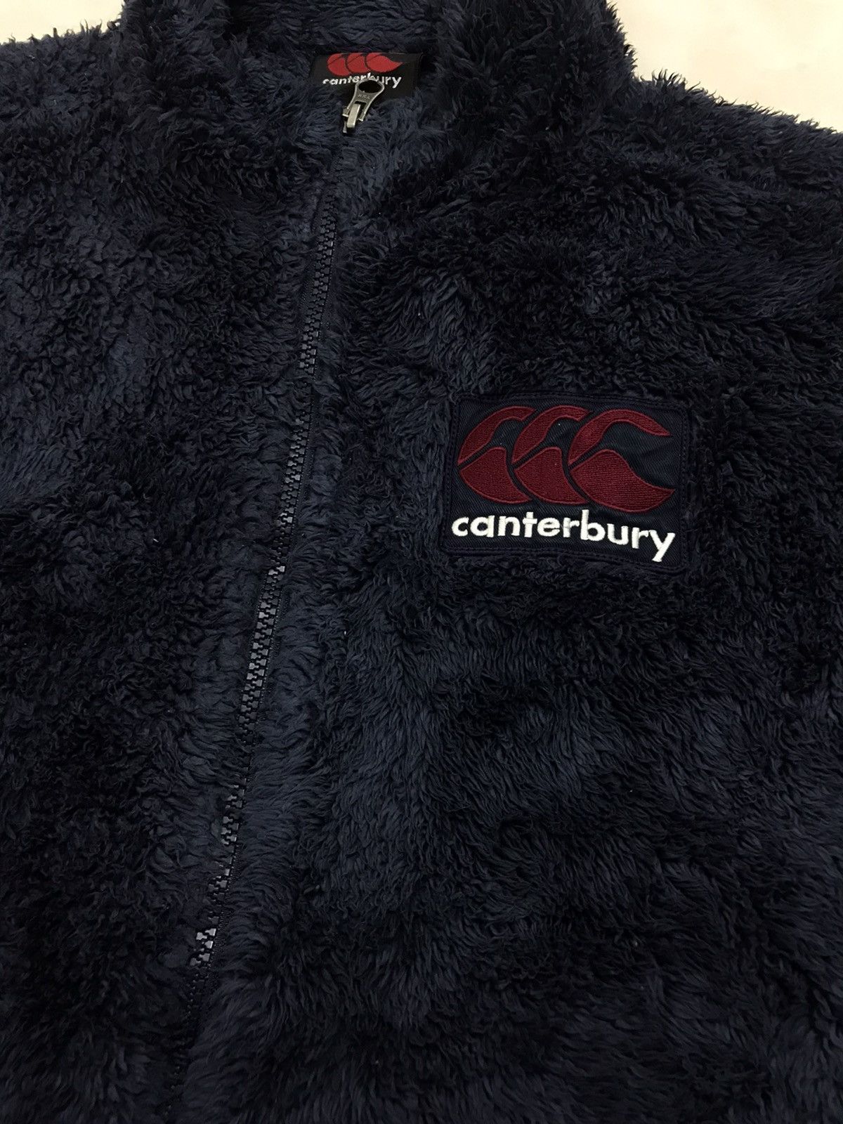 Canterbury of New Zealand × Vintage Vtg Canterbury Wool Fleece Winter Jacket Rare Streetwear Size US M / EU 48-50 / 2 - 3 Thumbnail