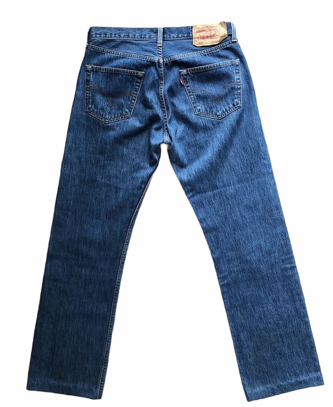 Levi's × Vintage Vintage Classic Levis Strauss 501 blue denim jeans 👖 Size US 32 / EU 48 - 4 Thumbnail