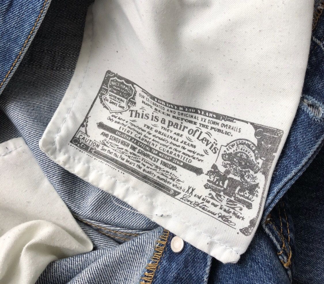 Levi's × Vintage Vintage Classic Levis Strauss 501 blue denim jeans 👖 Size US 32 / EU 48 - 7 Thumbnail