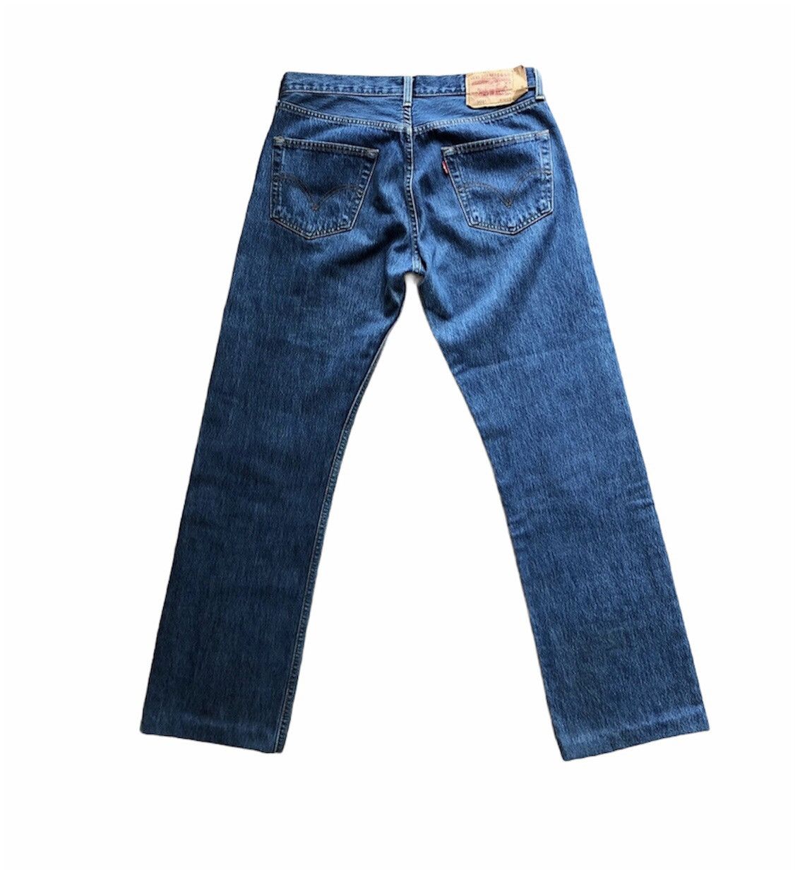 Levi's × Vintage Vintage Classic Levis Strauss 501 blue denim jeans 👖 Size US 32 / EU 48 - 3 Thumbnail