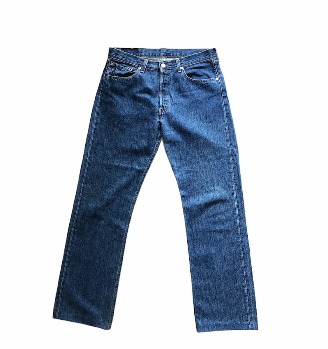 Levi's × Vintage Vintage Classic Levis Strauss 501 blue denim jeans 👖 Size US 32 / EU 48 - 1 Thumbnail