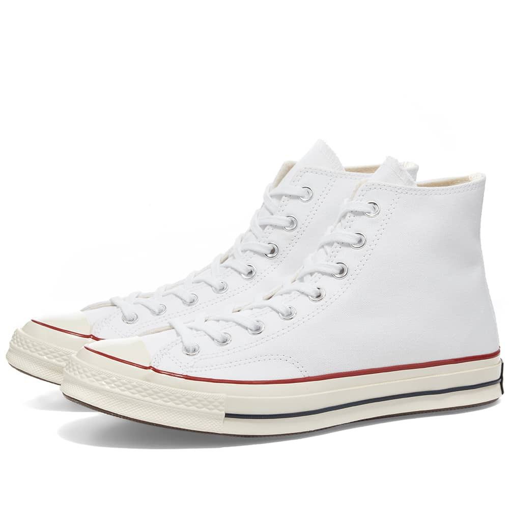 Converse CONVERSE CHUCK TAYLOR 70 HI WHITE 162056C US 9 EU 42.5 Size US 9 / EU 42 - 1 Thumbnail