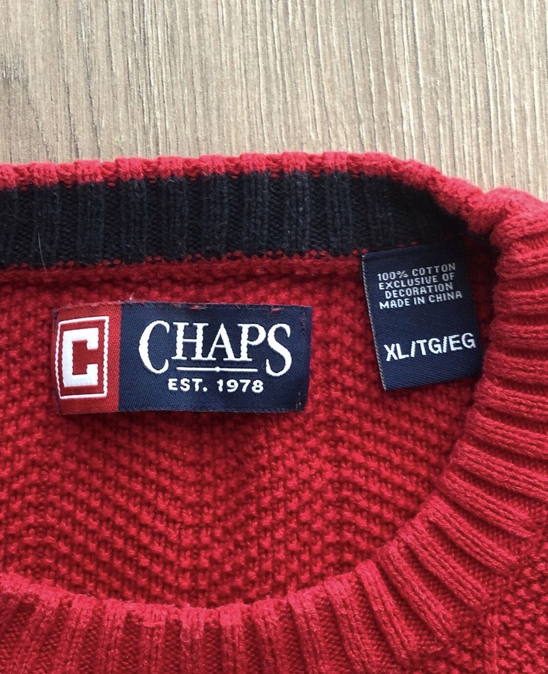 Chaps × Chaps Ralph Lauren × Vintage Vintage chaps sweater Size US L / EU 52-54 / 3 - 5 Thumbnail