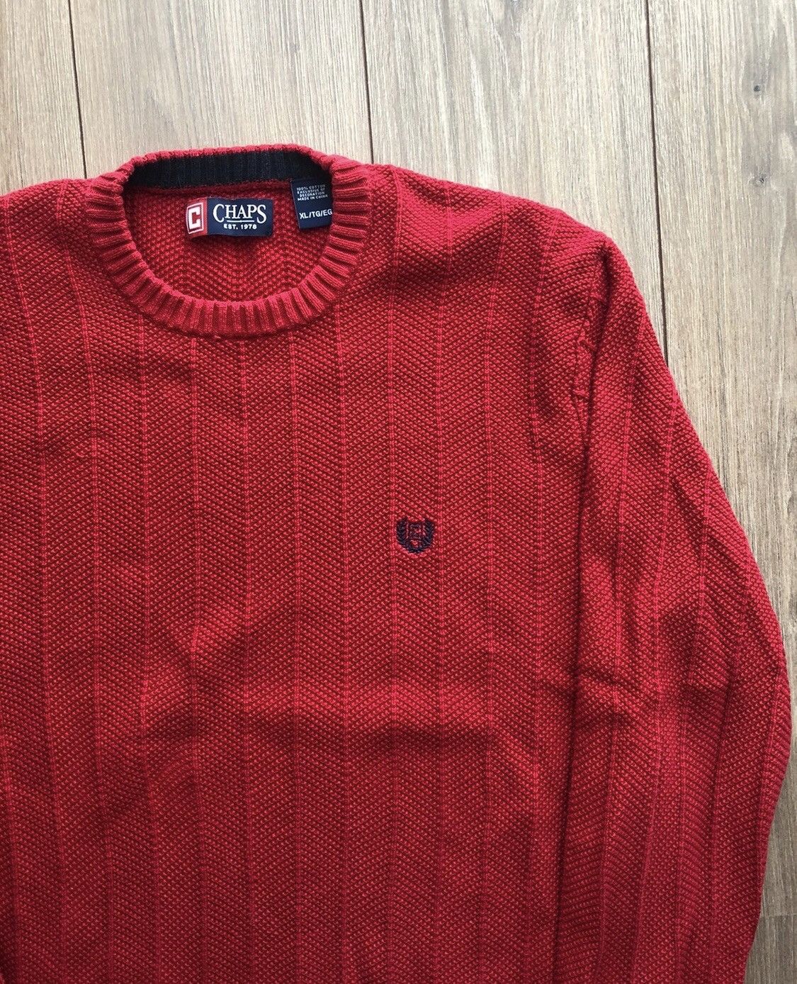 Chaps × Chaps Ralph Lauren × Vintage Vintage chaps sweater Size US L / EU 52-54 / 3 - 3 Thumbnail