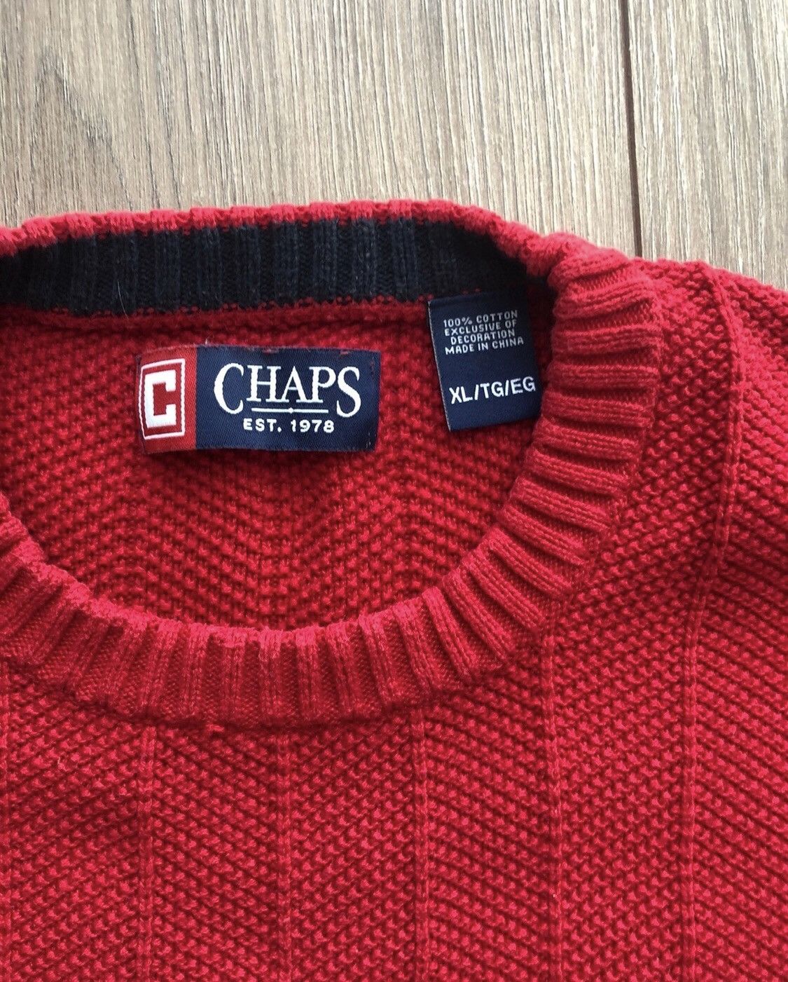 Chaps × Chaps Ralph Lauren × Vintage Vintage chaps sweater Size US L / EU 52-54 / 3 - 4 Thumbnail