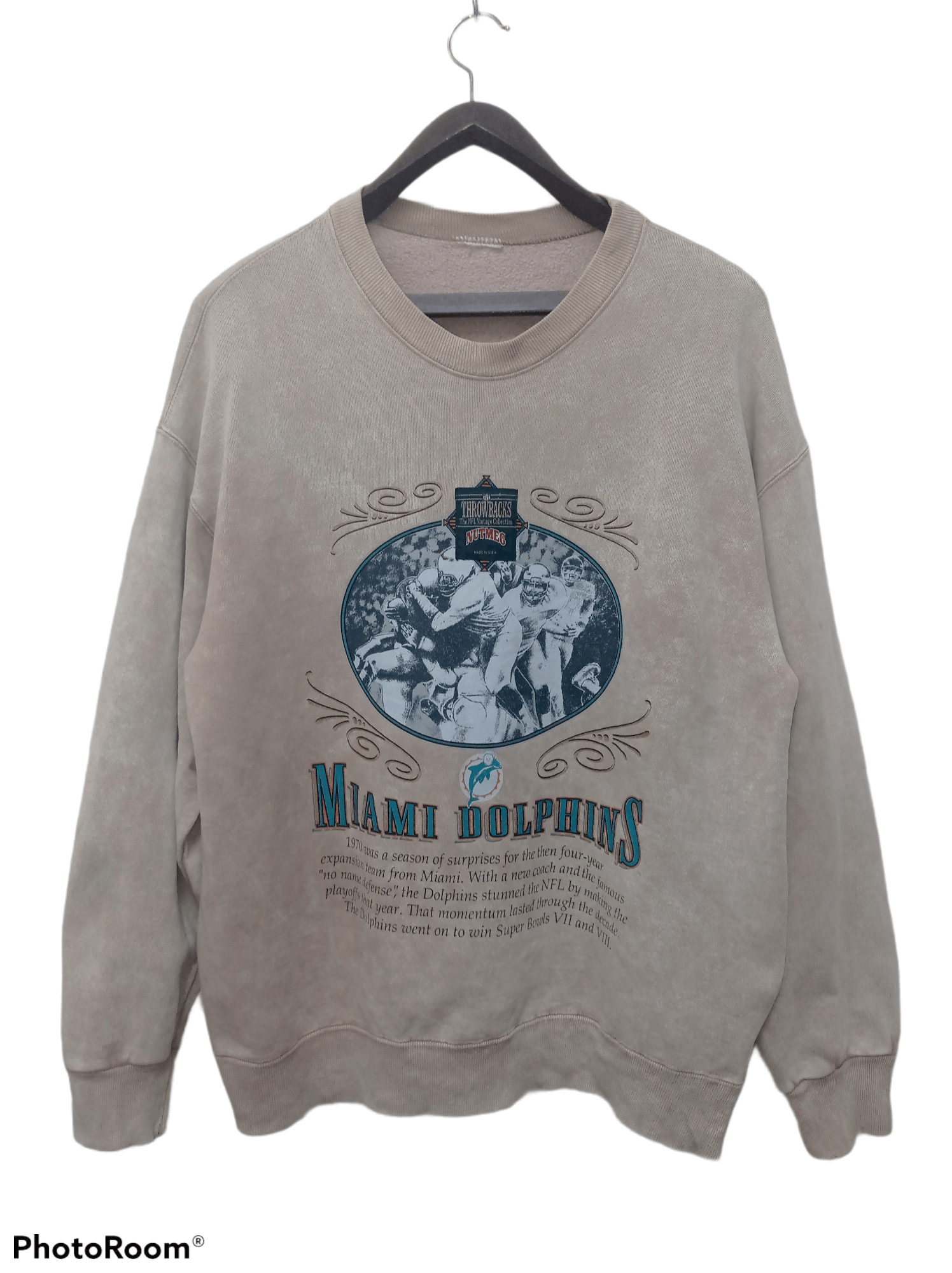 All Sport × Vintage 🔥Vintage NFL Miami dolphins sweatshirts Cool style 🔥 Size US L / EU 52-54 / 3 - 1 Thumbnail