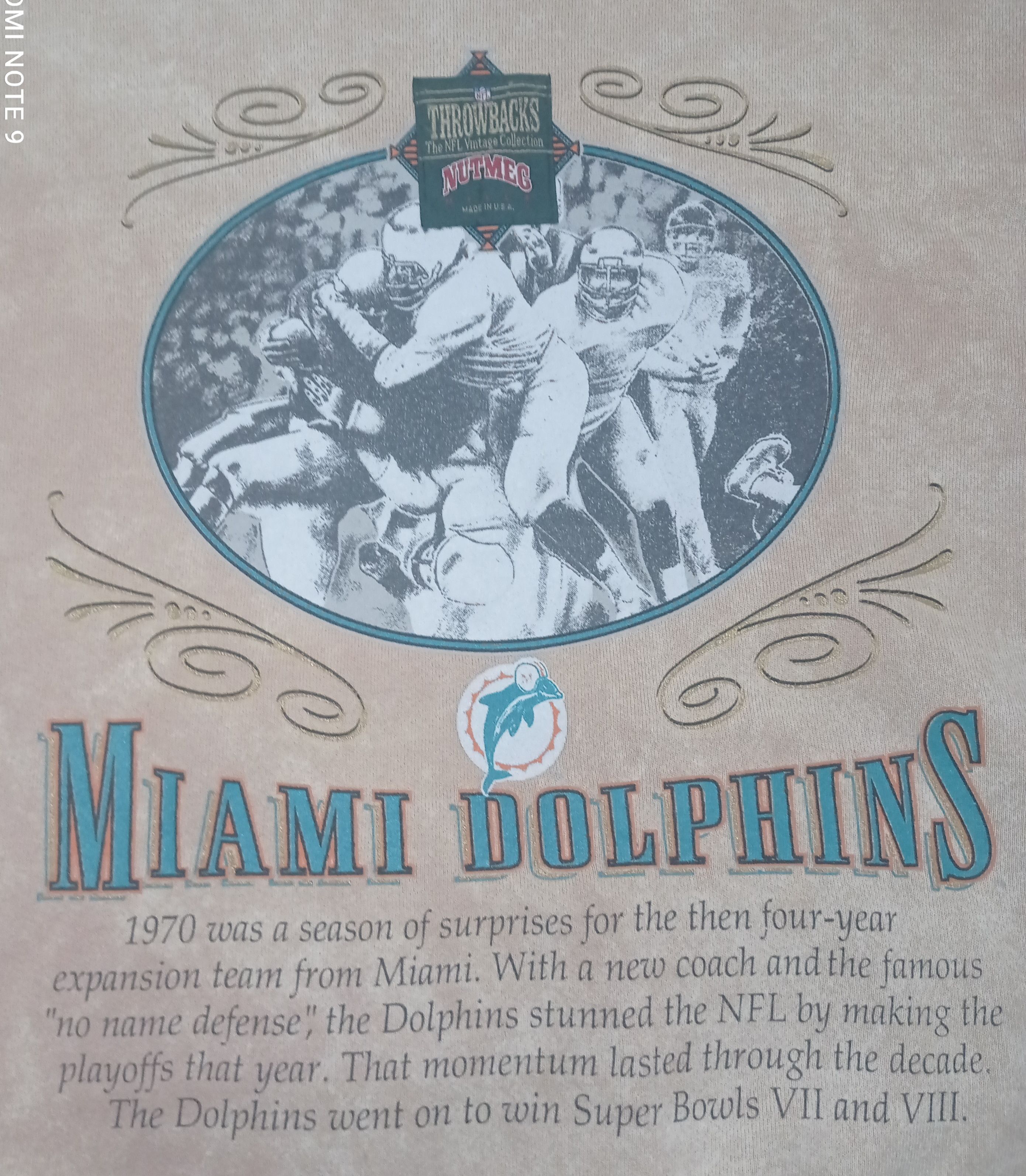 All Sport × Vintage 🔥Vintage NFL Miami dolphins sweatshirts Cool style 🔥 Size US L / EU 52-54 / 3 - 4 Thumbnail