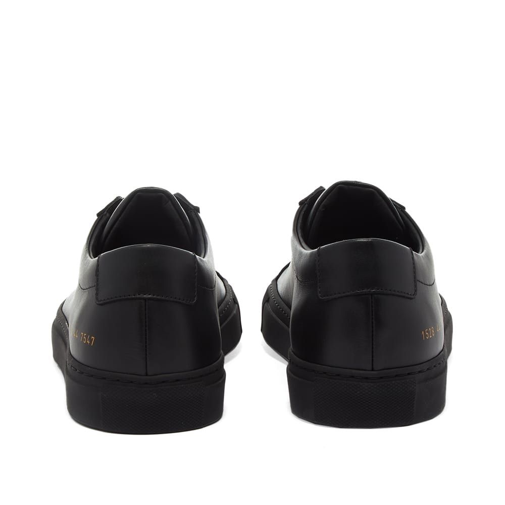 Common Projects ORIGINAL ACHILLES LOW BLACK 1528 7547 US 8 EU 41 Size US 8 / EU 41 - 3 Thumbnail