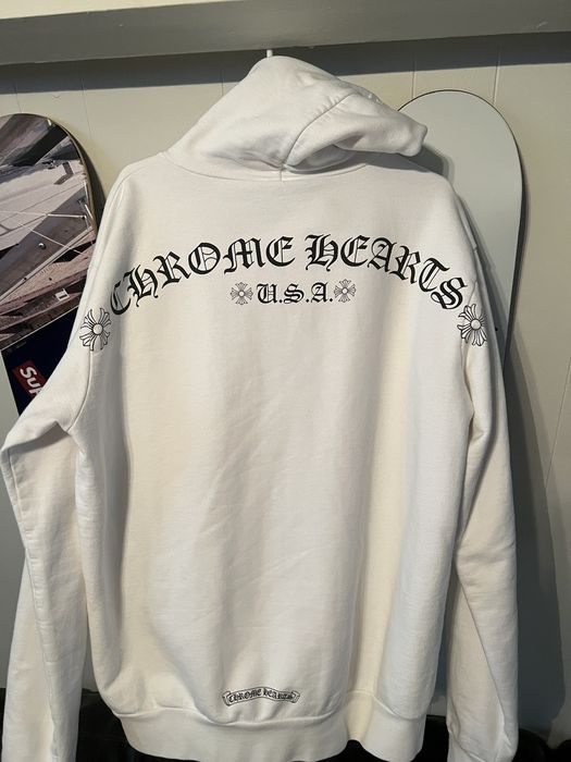 Chrome Hearts Chrome hearts usa zip up hoodie | Grailed