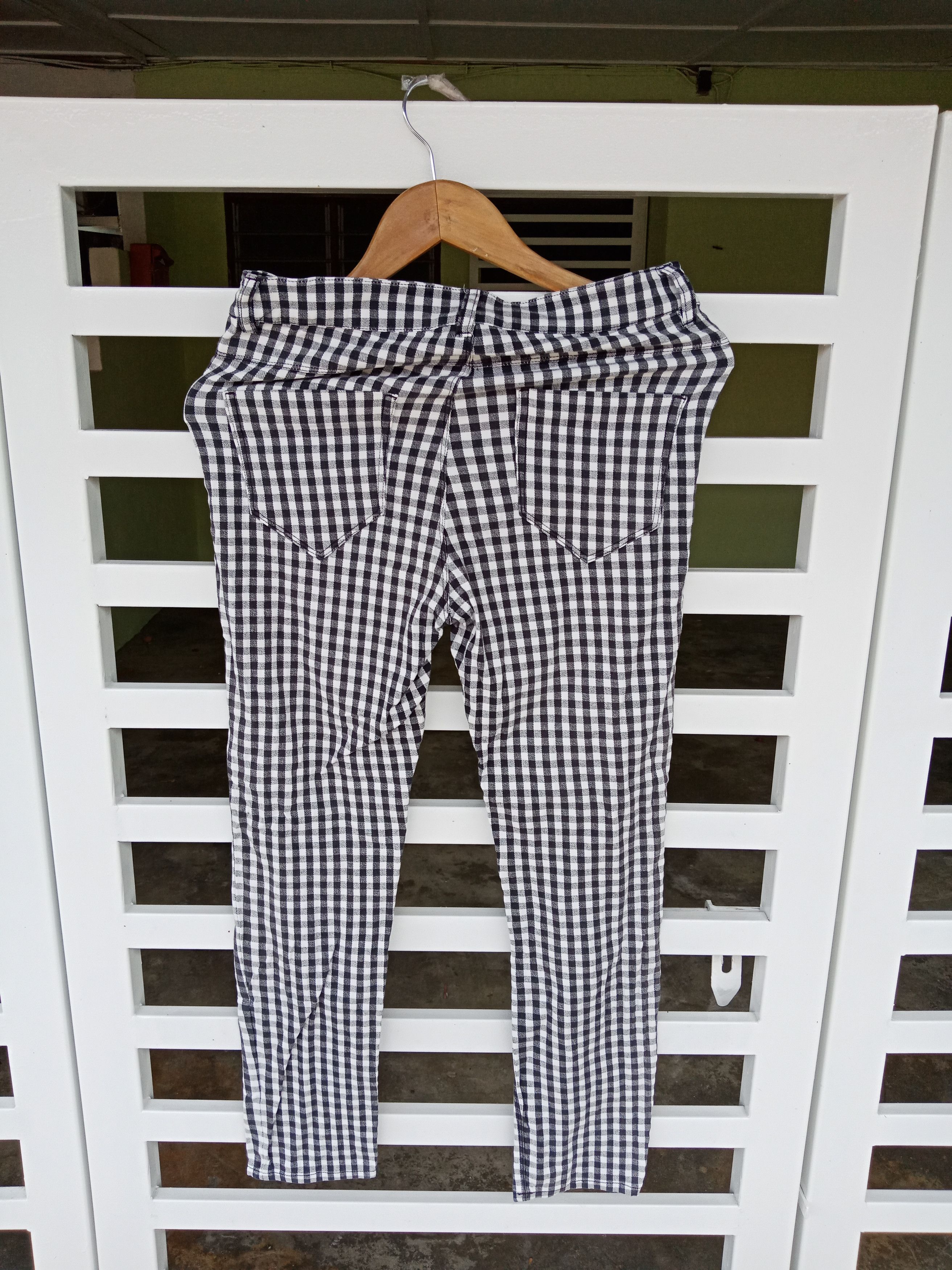 semanticdesign Japanese Brand Tartan Checker Bondage Pants Size US 30 / EU 46 - 2 Thumbnail