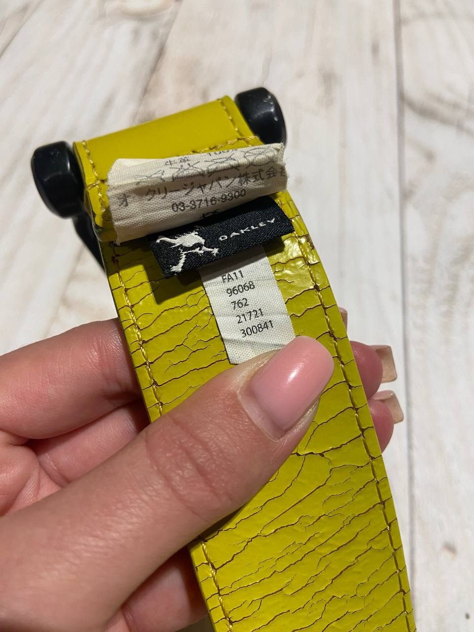 Oakley Vintage Oakley Leather Belt 00s Gorpcore Size ONE SIZE - 7 Thumbnail