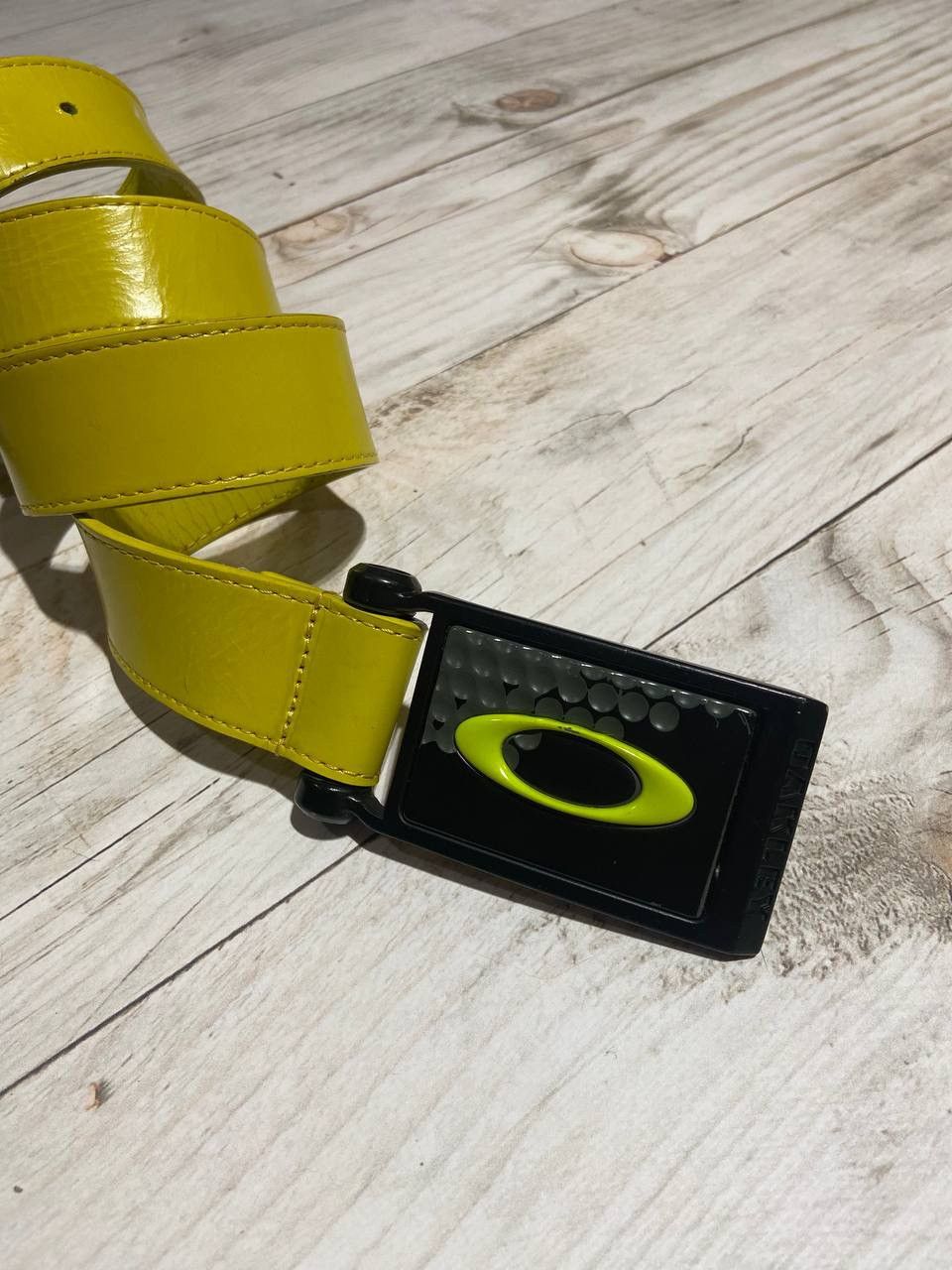 Oakley Vintage Oakley Leather Belt 00s Gorpcore Size ONE SIZE - 1 Thumbnail