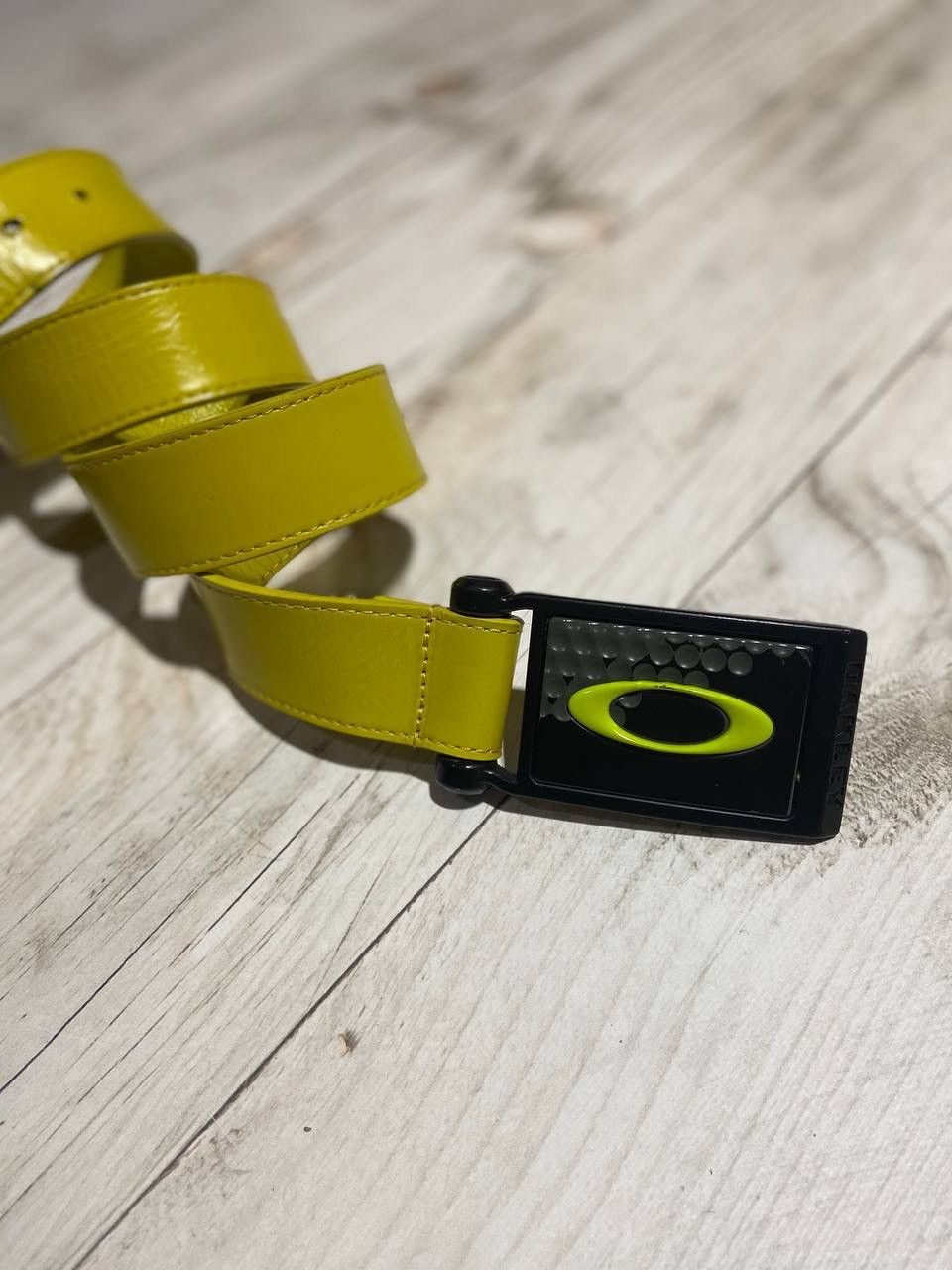 Oakley Vintage Oakley Leather Belt 00s Gorpcore Size ONE SIZE - 2 Thumbnail