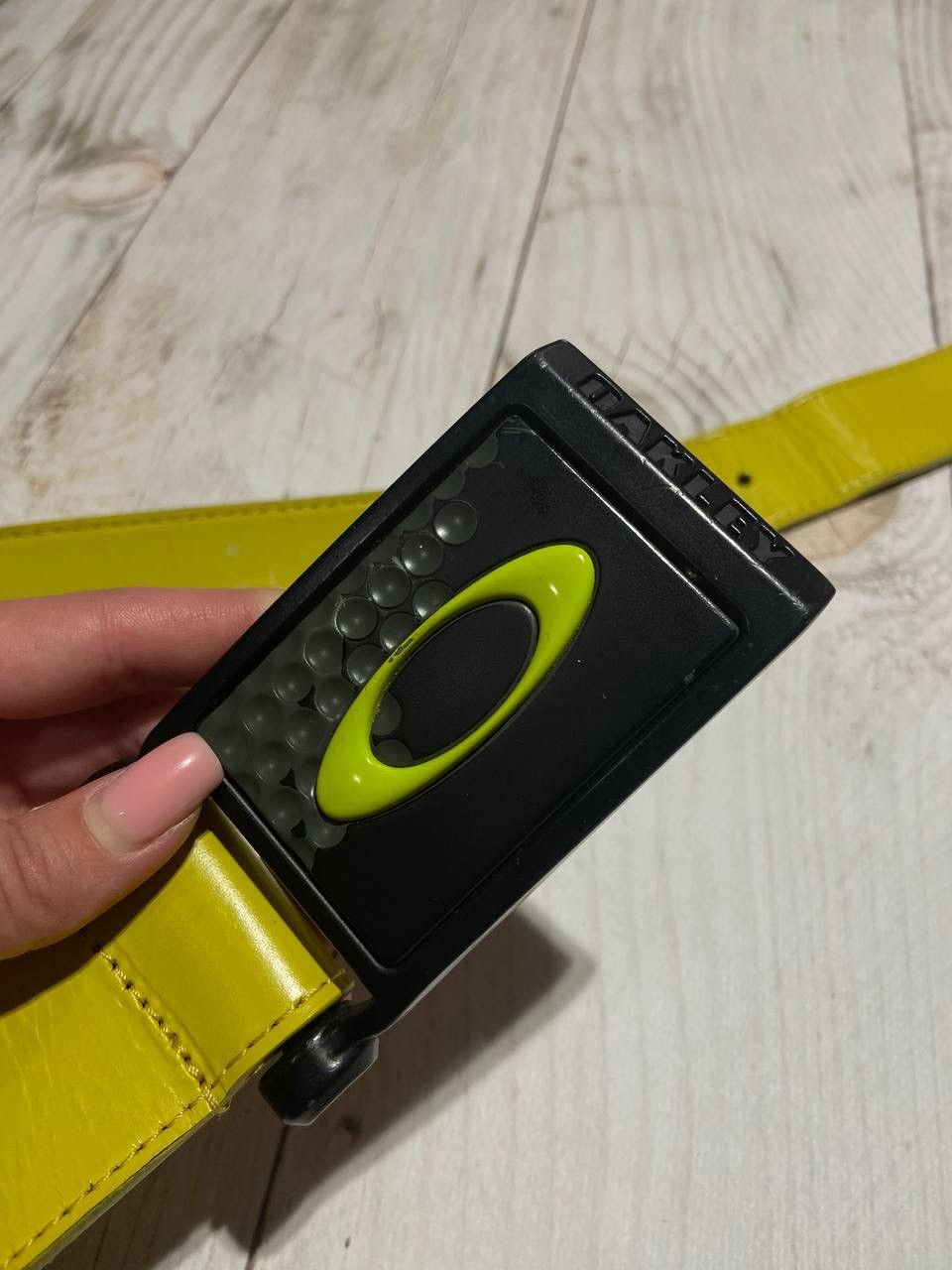 Oakley Vintage Oakley Leather Belt 00s Gorpcore Size ONE SIZE - 4 Thumbnail
