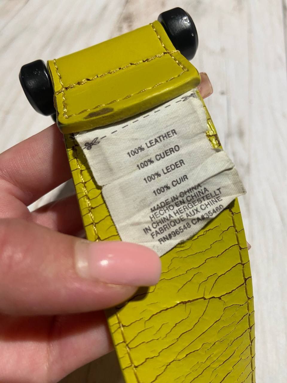 Oakley Vintage Oakley Leather Belt 00s Gorpcore Size ONE SIZE - 6 Thumbnail