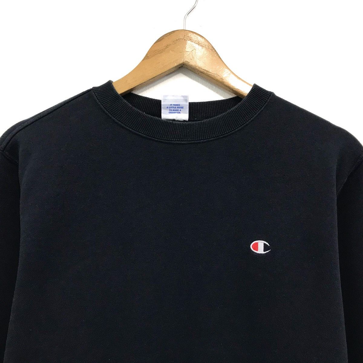 Champion × Vintage Vintage Champion Sweatshirt Crewneck Embroidery Champion Size US S / EU 44-46 / 1 - 2 Thumbnail