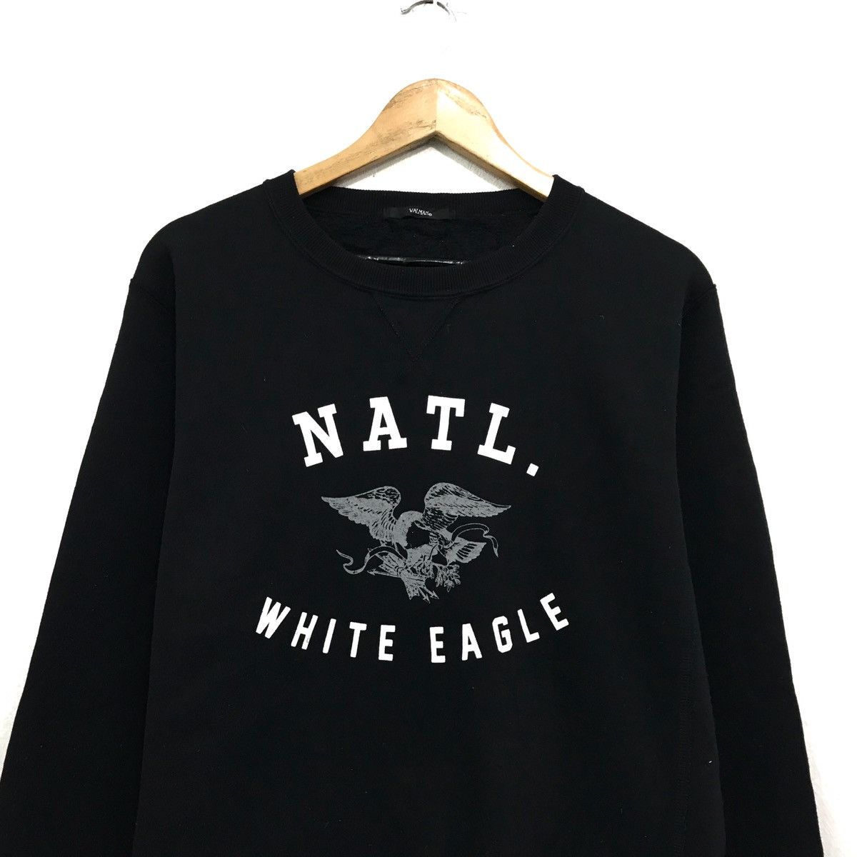 Vintage Vintage NATL White Eagles Sweatshirt Crewneck Biglogo Size US M / EU 48-50 / 2 - 2 Thumbnail