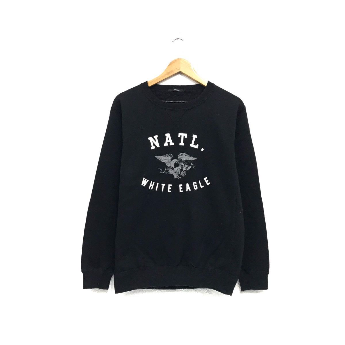Vintage Vintage NATL White Eagles Sweatshirt Crewneck Biglogo Size US M / EU 48-50 / 2 - 1 Thumbnail