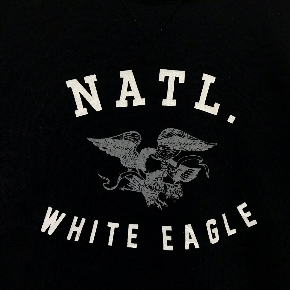 Vintage Vintage NATL White Eagles Sweatshirt Crewneck Biglogo Size US M / EU 48-50 / 2 - 3 Thumbnail