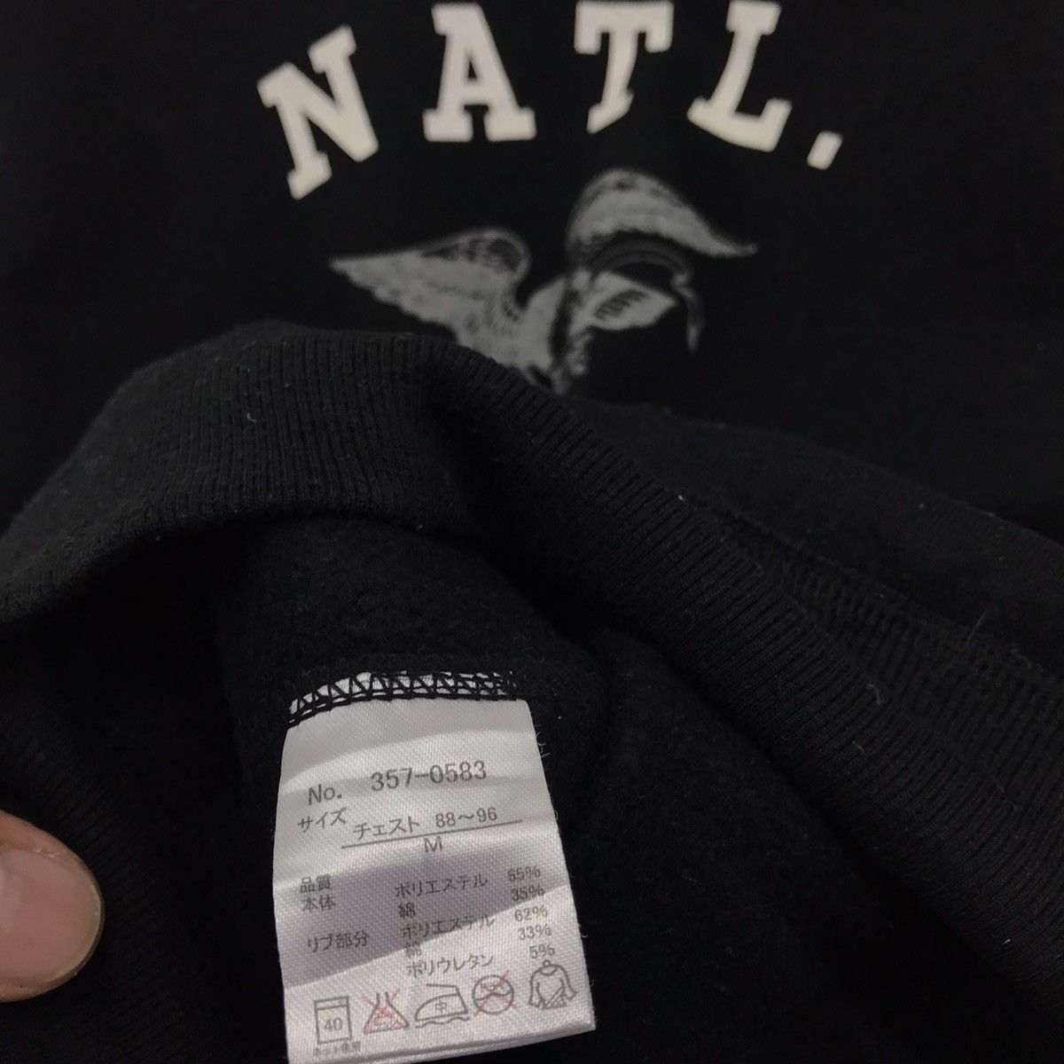 Vintage Vintage NATL White Eagles Sweatshirt Crewneck Biglogo Size US M / EU 48-50 / 2 - 6 Thumbnail