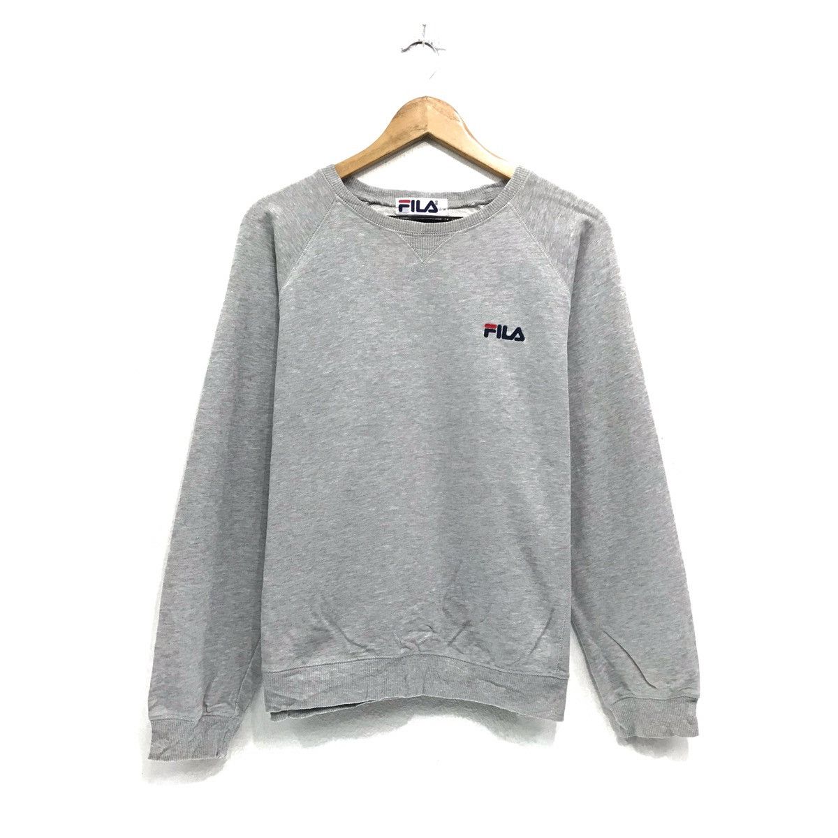 Fila × Japanese Brand × Vintage Vintage Fila Sweatshirt Fila Crewneck Fila Biglogo Fila Size US M / EU 48-50 / 2 - 2 Thumbnail