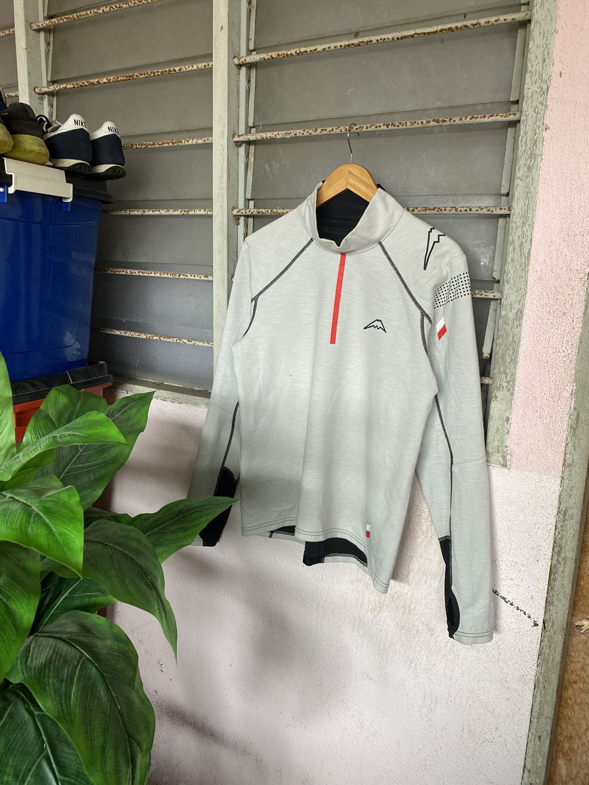 image of Racing x Sports Specialties Steals Kushitani Hamamatsu Sweater in Grey, Men's (Size Large)