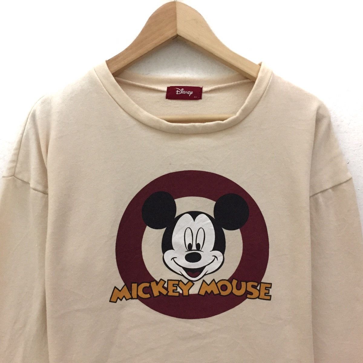 Mickey & Co. × Mickey Inc × Mickey Mouse Vintage Mickey Mouse Sweatshirt Biglogo Mickey Size US M / EU 48-50 / 2 - 2 Thumbnail