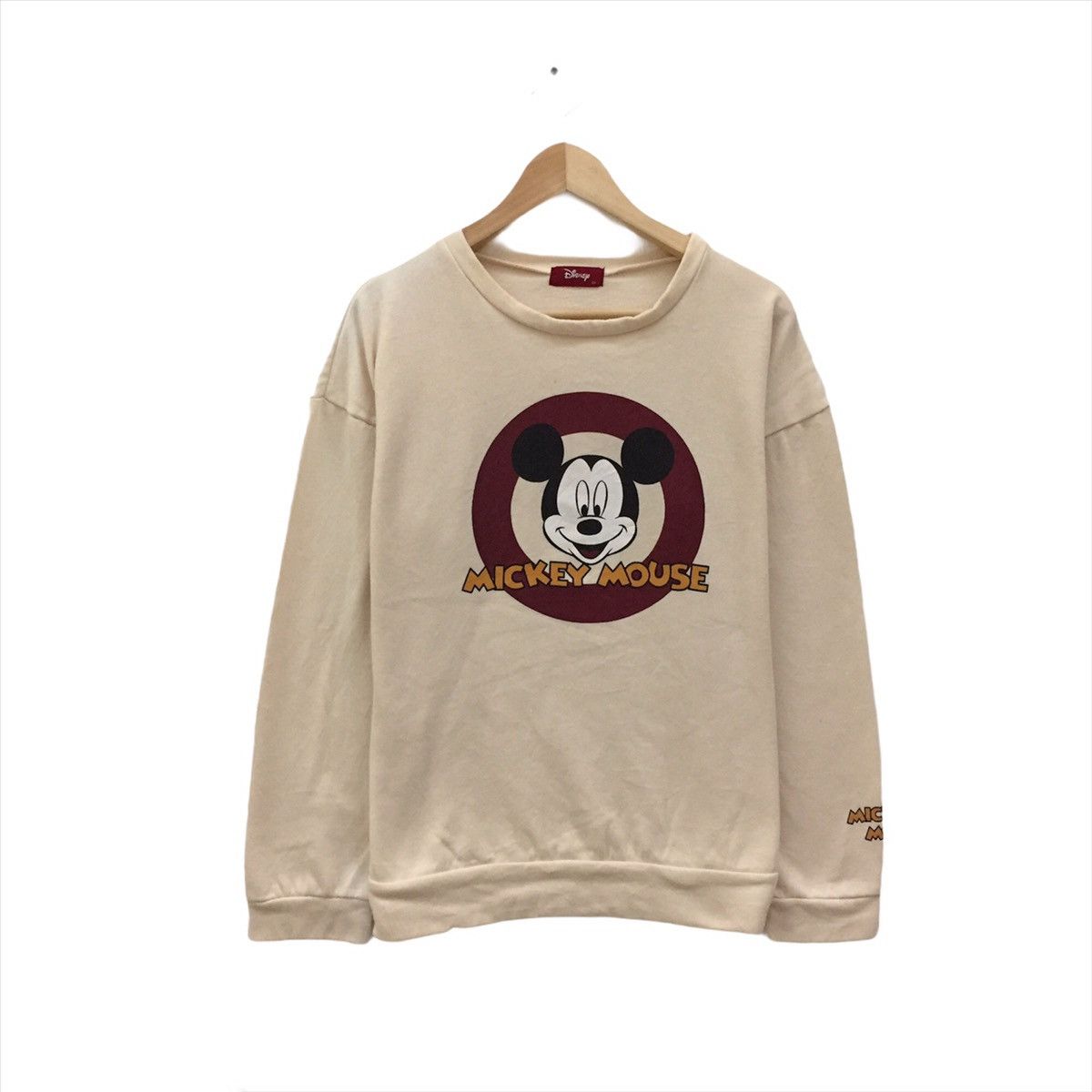 Mickey & Co. × Mickey Inc × Mickey Mouse Vintage Mickey Mouse Sweatshirt Biglogo Mickey Size US M / EU 48-50 / 2 - 1 Thumbnail