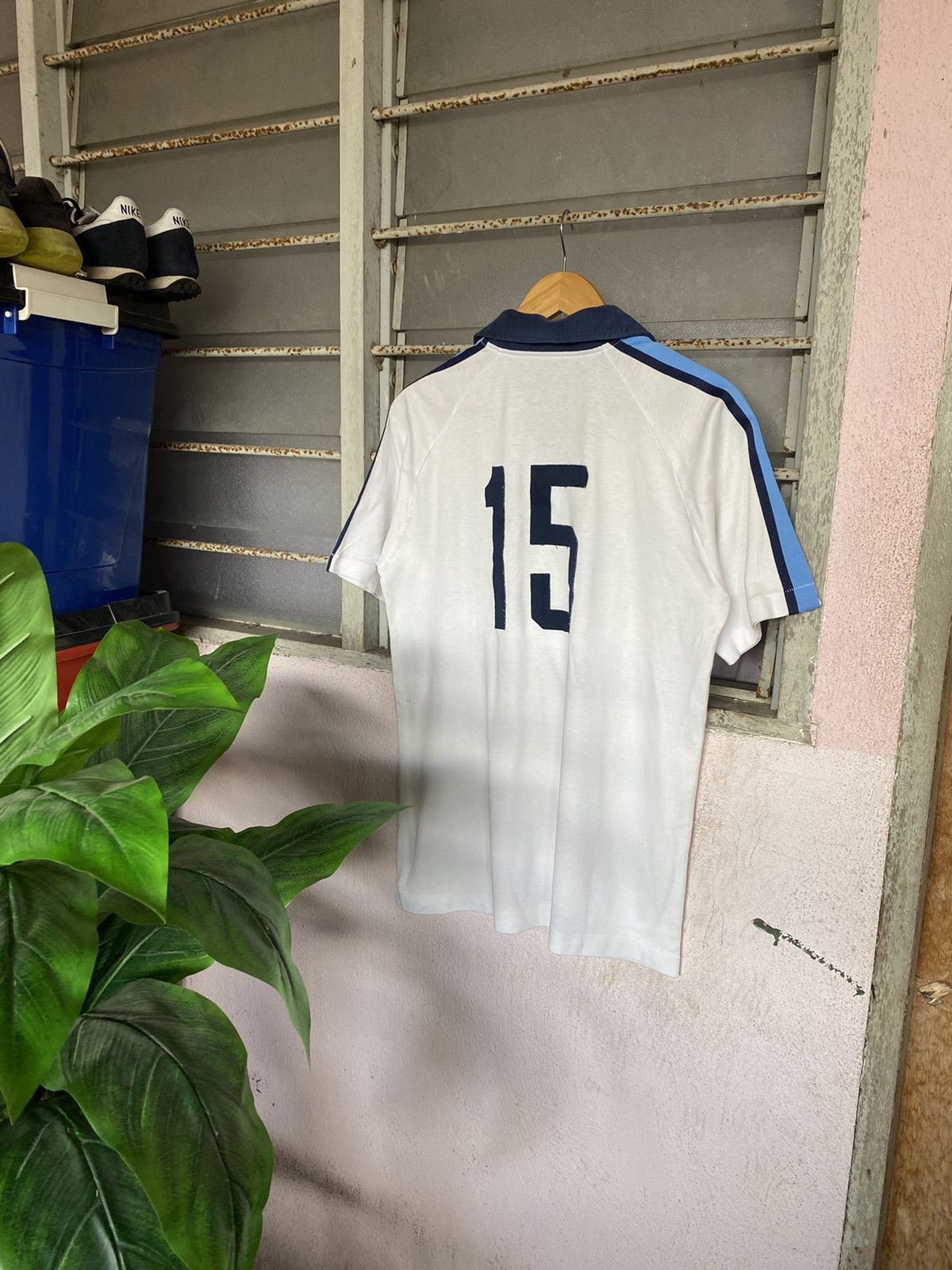 Asics Vintage Shinagawa Spellout by asics jersey Size US M / EU 48-50 / 2 - 2 Thumbnail