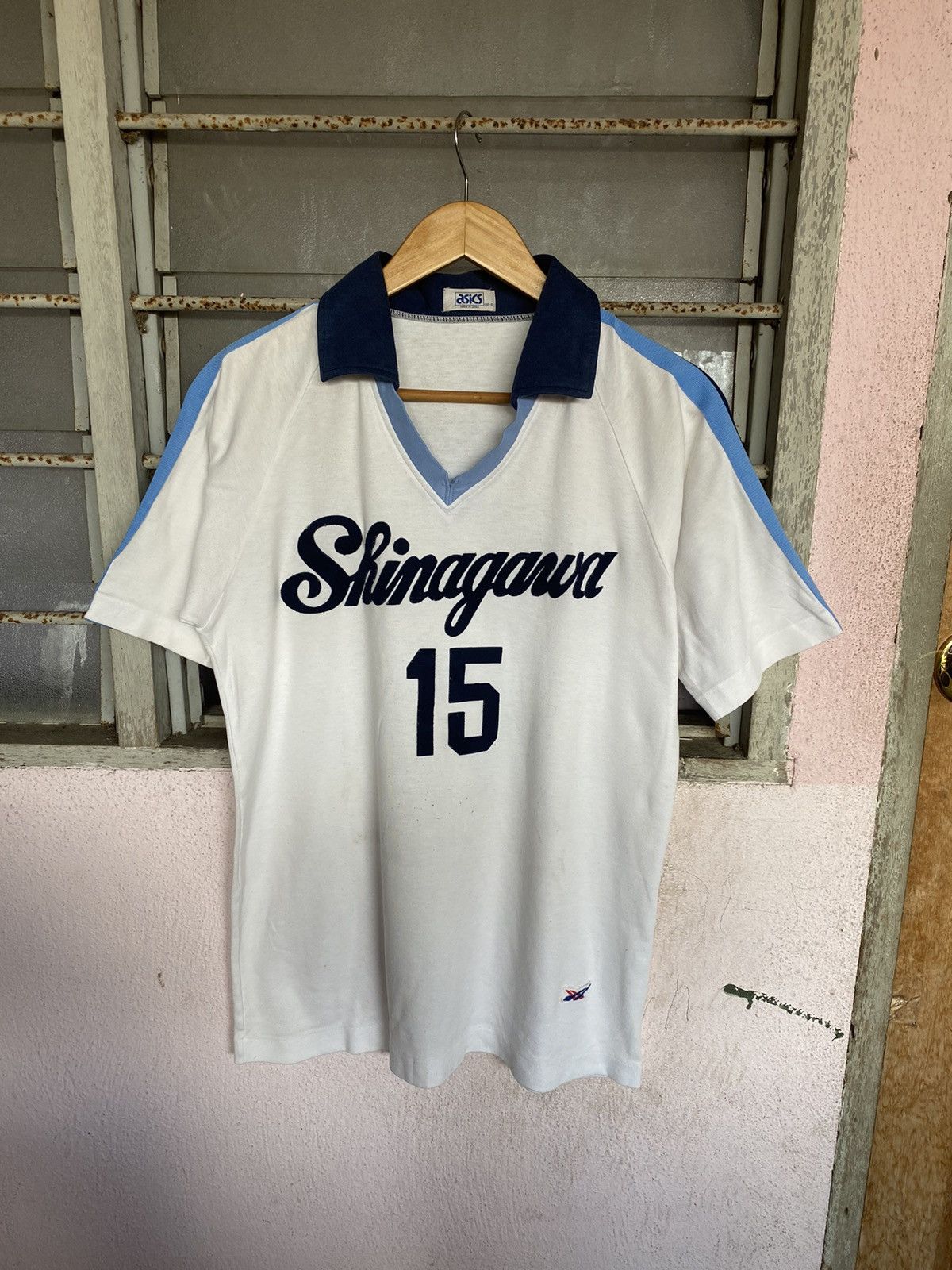 Asics Vintage Shinagawa Spellout by asics jersey Size US M / EU 48-50 / 2 - 5 Thumbnail
