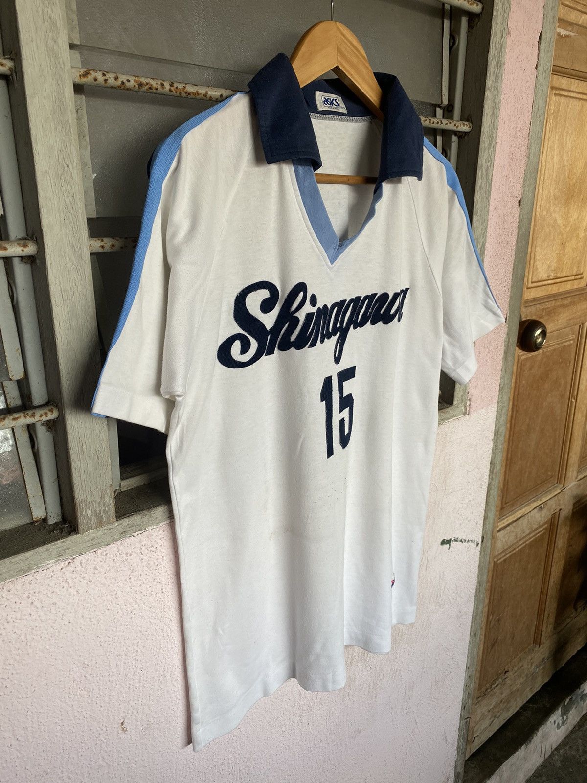 Asics Vintage Shinagawa Spellout by asics jersey Size US M / EU 48-50 / 2 - 4 Thumbnail