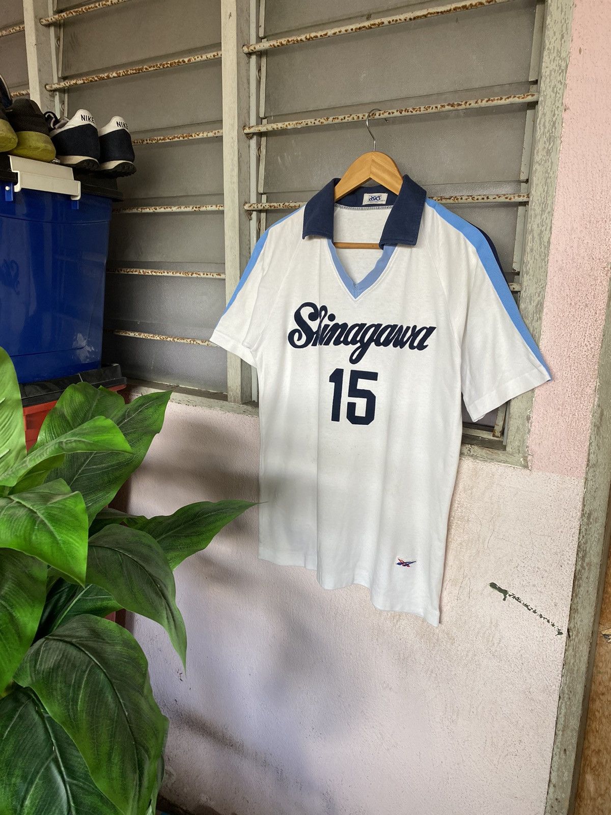 Vintage Shinagawa Spellout by asics jersey