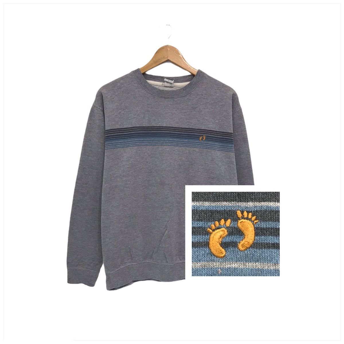 Hang Ten × Vintage Vintage Hang Ten Sweatshirt Size US M / EU 48-50 / 2 - 1 Thumbnail