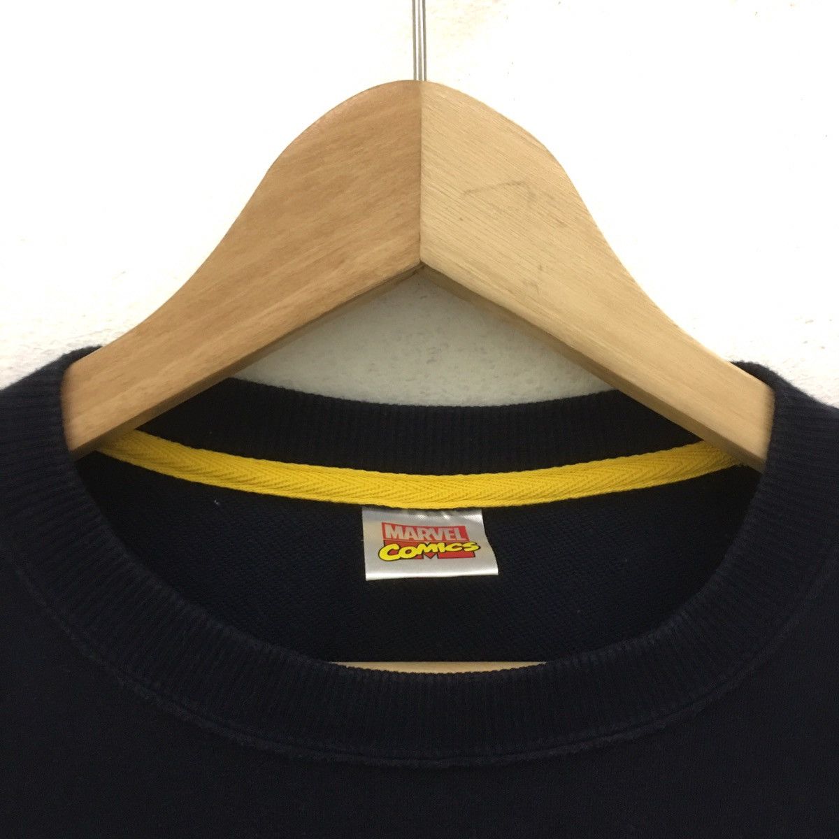 DC Comics × Marvel Comics Vintage Marvel Sweatshirt Big Box Logo Marvel CrewNeck Size US M / EU 48-50 / 2 - 5 Thumbnail