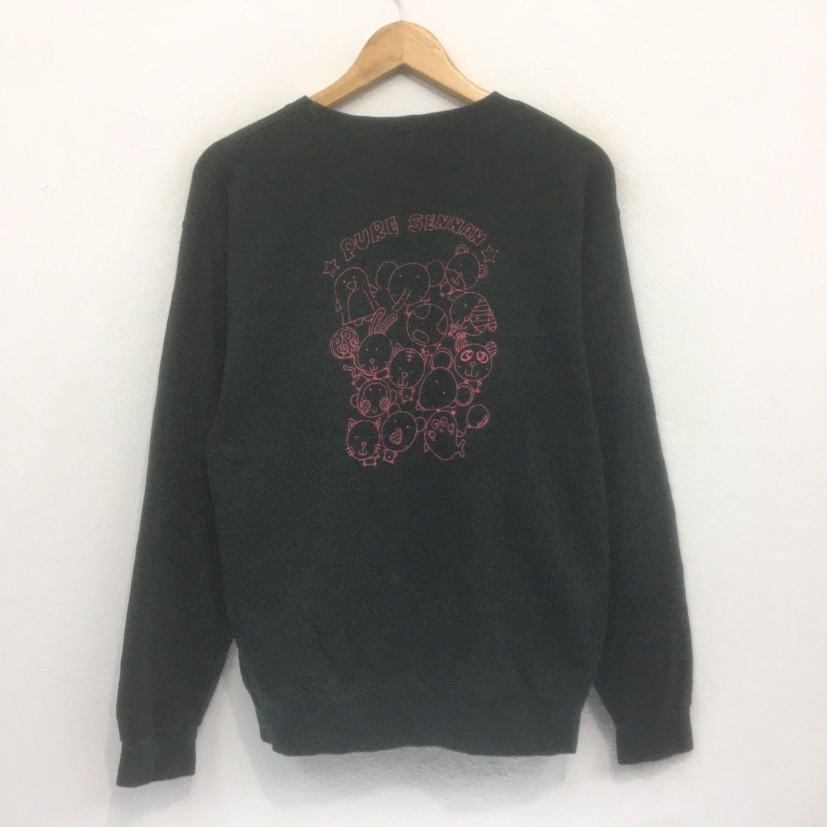 Cartoon Network × Japanese Brand × Vintage Pure sennan crewneck sweatshirt cartoon Size US M / EU 48-50 / 2 - 1 Thumbnail
