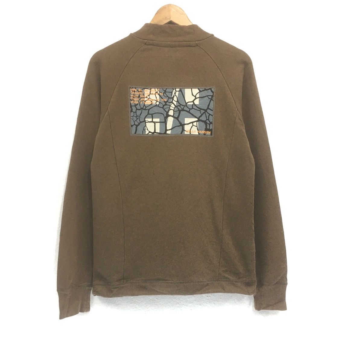 Vintage Helly Hansen Sweatshirt Spellout Art