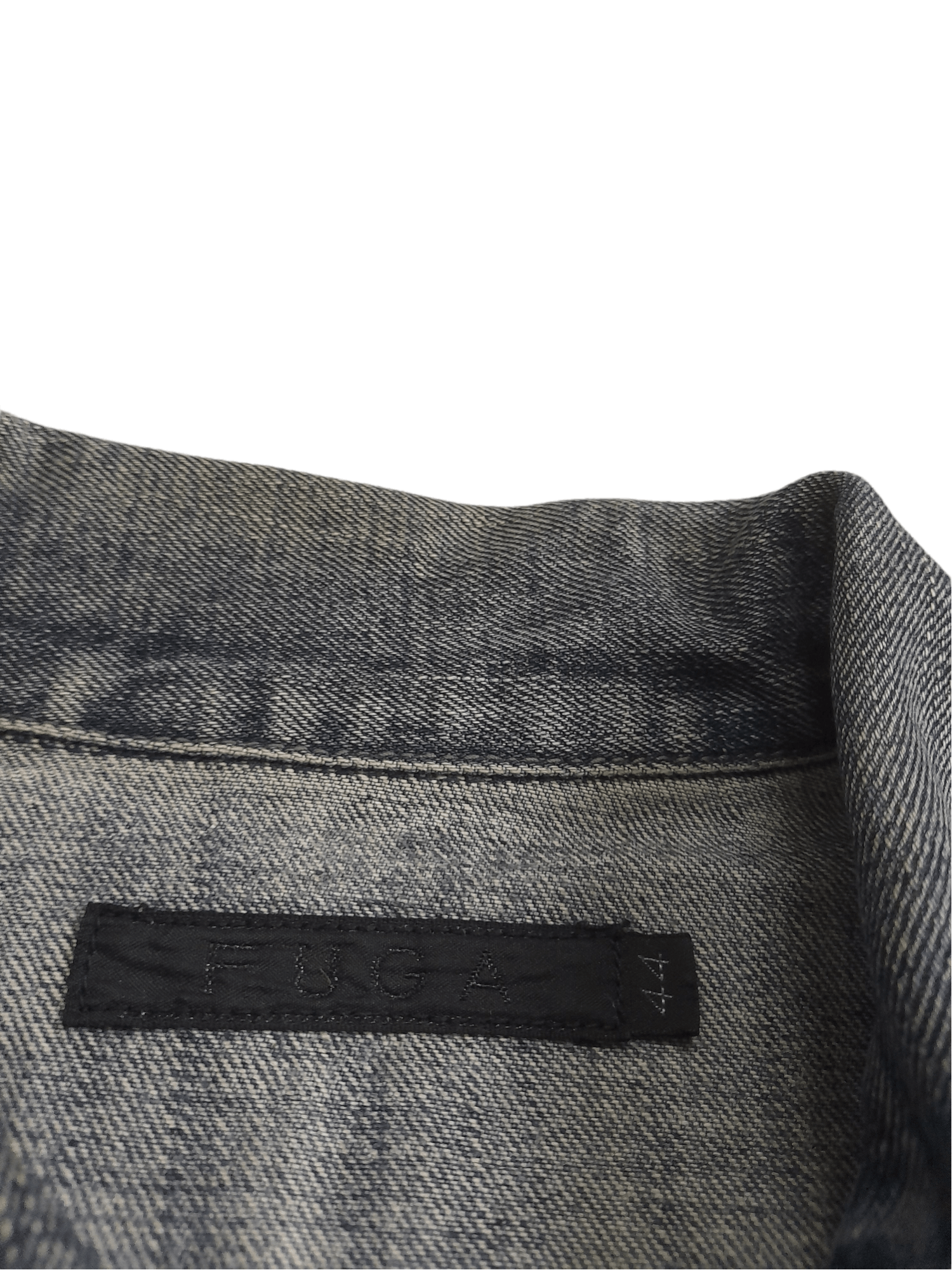 GOSTAR DE FUGA Gostar De Fuga Distressd Denim Jacket (E380) Size US S / EU 44-46 / 1 - 5 Thumbnail