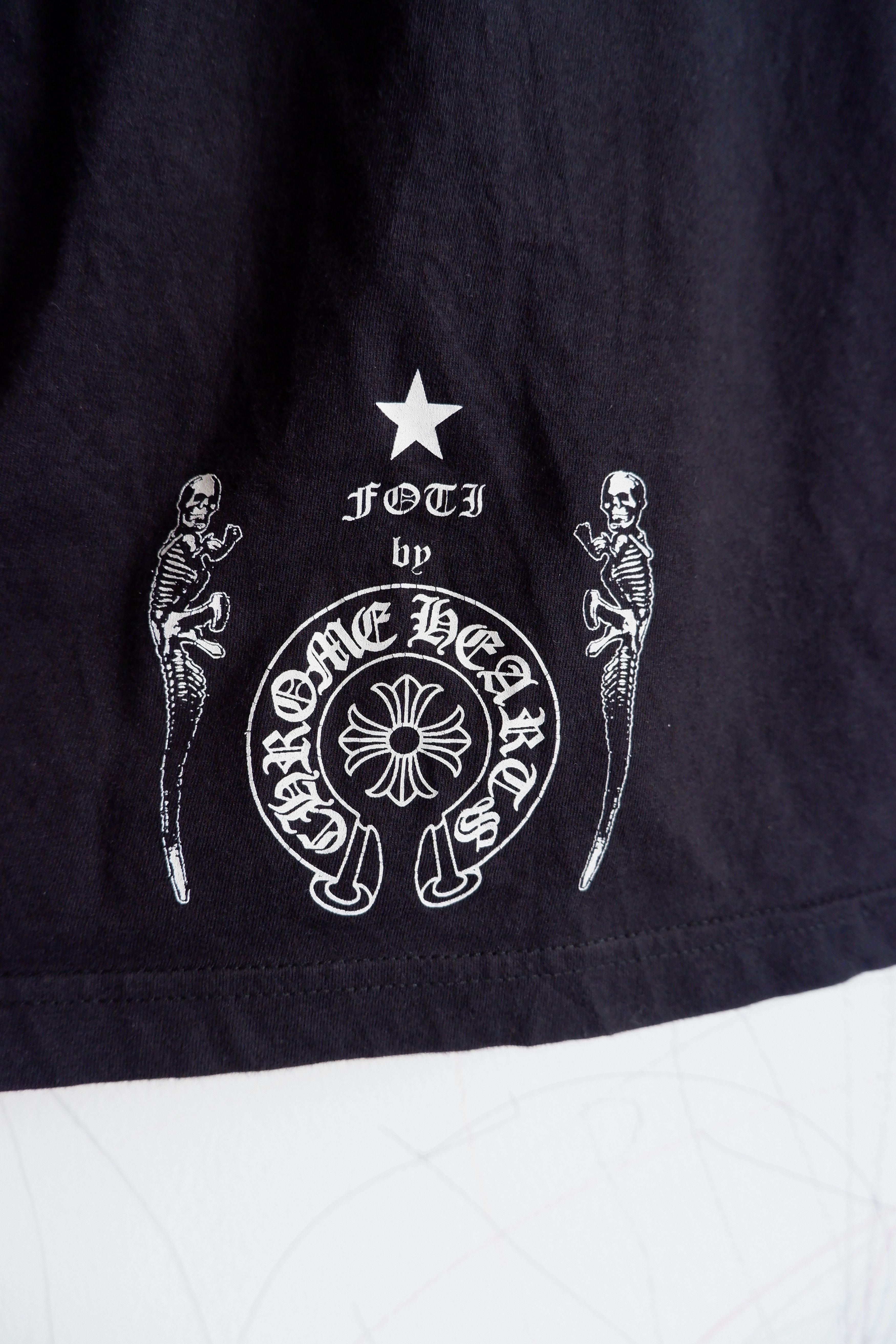 Chrome Hearts Chrome Hearts X Foti Skull Long Sleeve T shirt Size US S / EU 44-46 / 1 - 4 Thumbnail