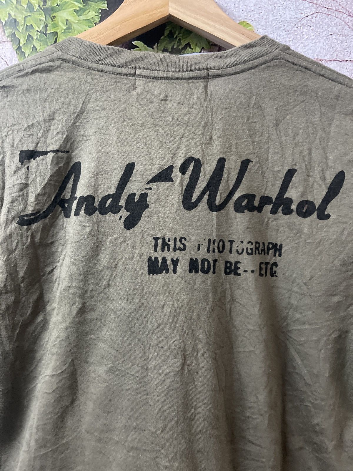 Andy Warhol × Hysteric Glamour 🇯🇵VINTAGE HYSTERIC GLAMOUR X ANDY WARHOL PHOTO TEE VERY RARE Size US S / EU 44-46 / 1 - 10 Thumbnail