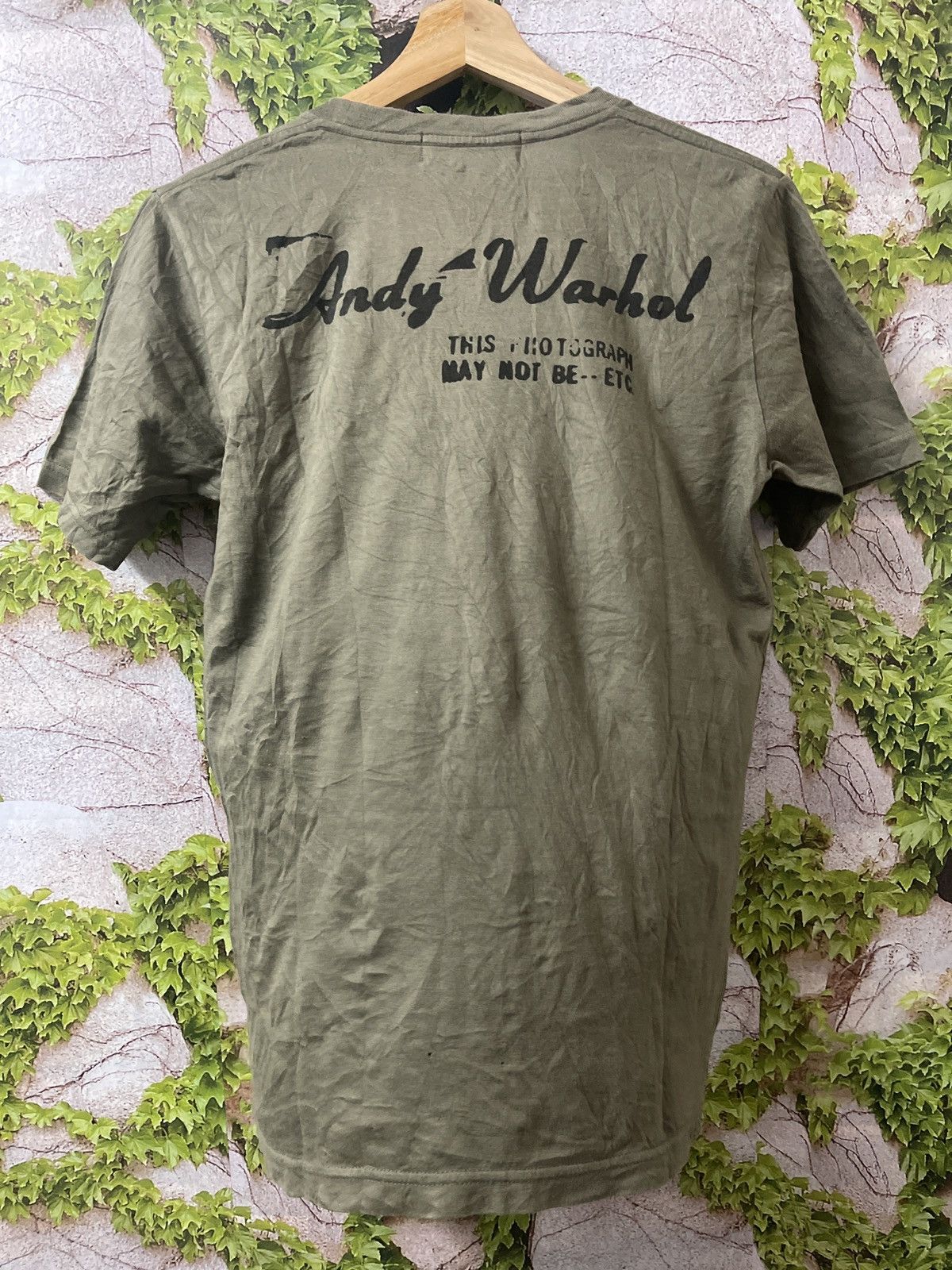 Andy Warhol × Hysteric Glamour 🇯🇵VINTAGE HYSTERIC GLAMOUR X ANDY WARHOL PHOTO TEE VERY RARE Size US S / EU 44-46 / 1 - 9 Thumbnail
