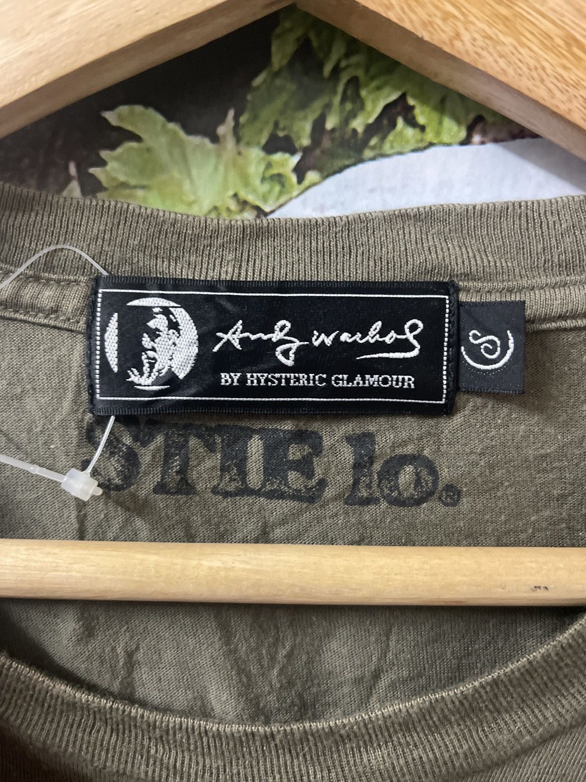 Andy Warhol × Hysteric Glamour 🇯🇵VINTAGE HYSTERIC GLAMOUR X ANDY WARHOL PHOTO TEE VERY RARE Size US S / EU 44-46 / 1 - 6 Thumbnail