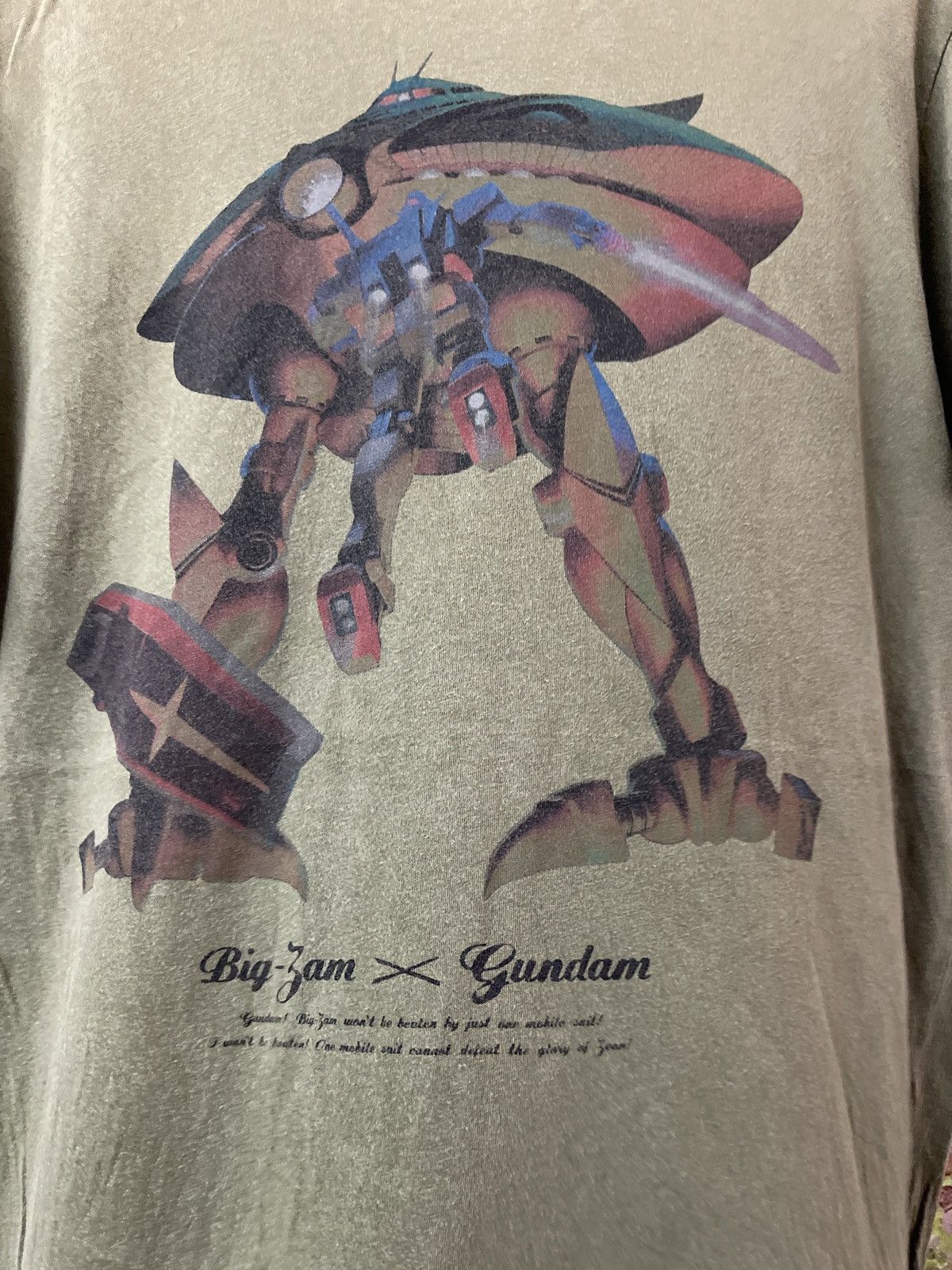 Cartoon Network × Japanese Brand × Uniqlo SOLOMON BIG-ZAM X GUNDAM TEE VERY RARE Size US L / EU 52-54 / 3 - 2 Thumbnail