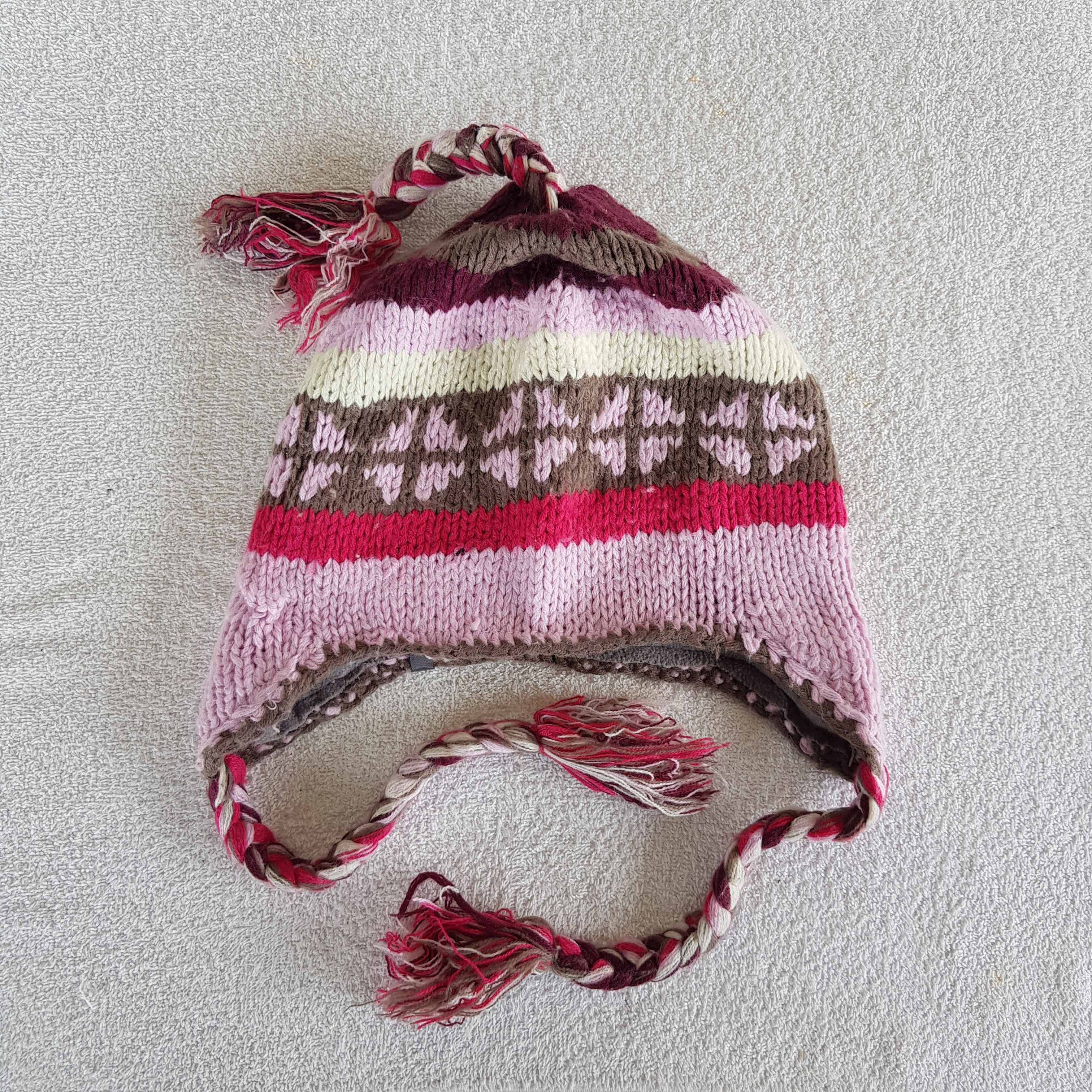 If Six Was Nine × Japanese Brand × Vintage Vintage Knitted Crochet Beanie Snow Cap Japanese Hats Size ONE SIZE - 6 Thumbnail