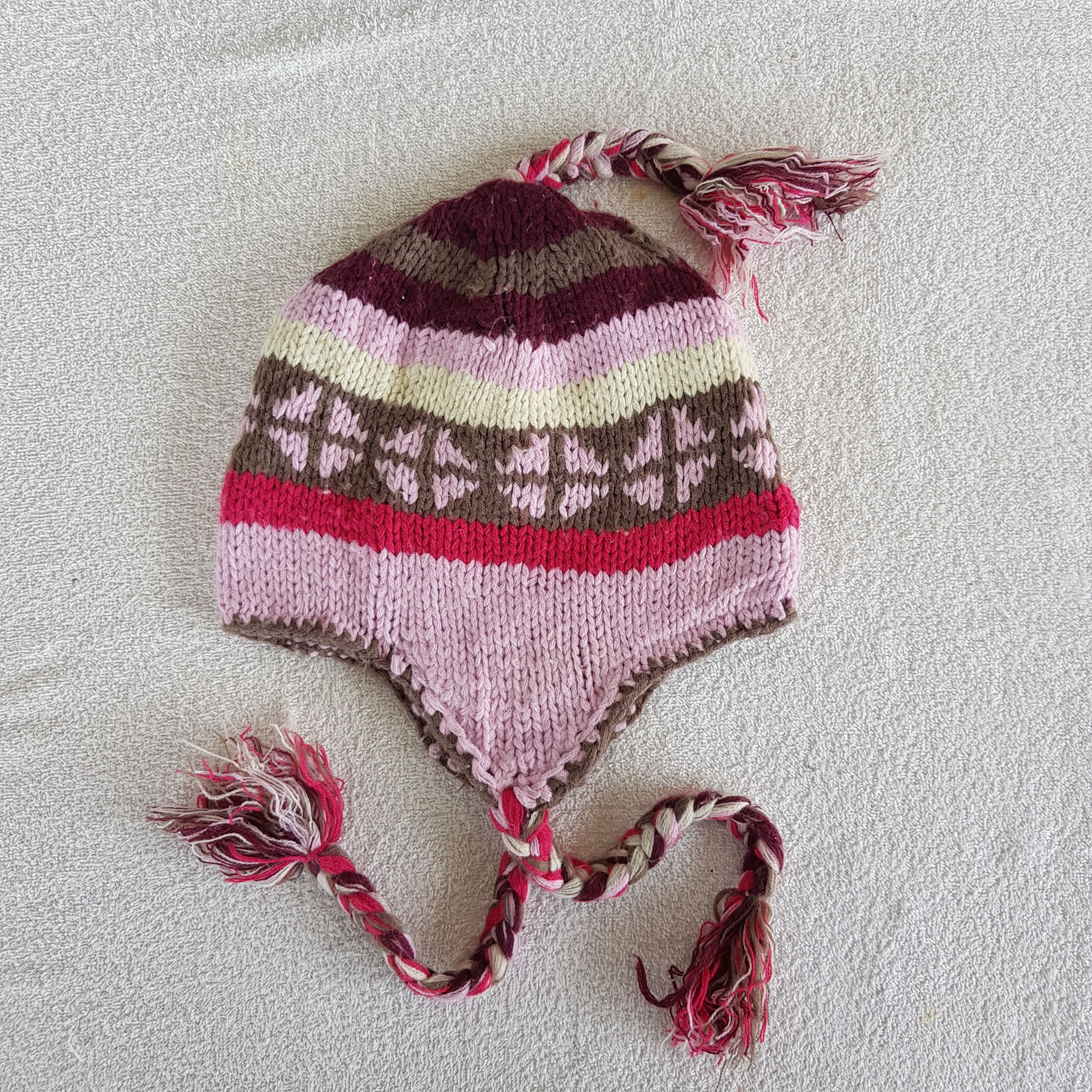 If Six Was Nine × Japanese Brand × Vintage Vintage Knitted Crochet Beanie Snow Cap Japanese Hats Size ONE SIZE - 5 Thumbnail