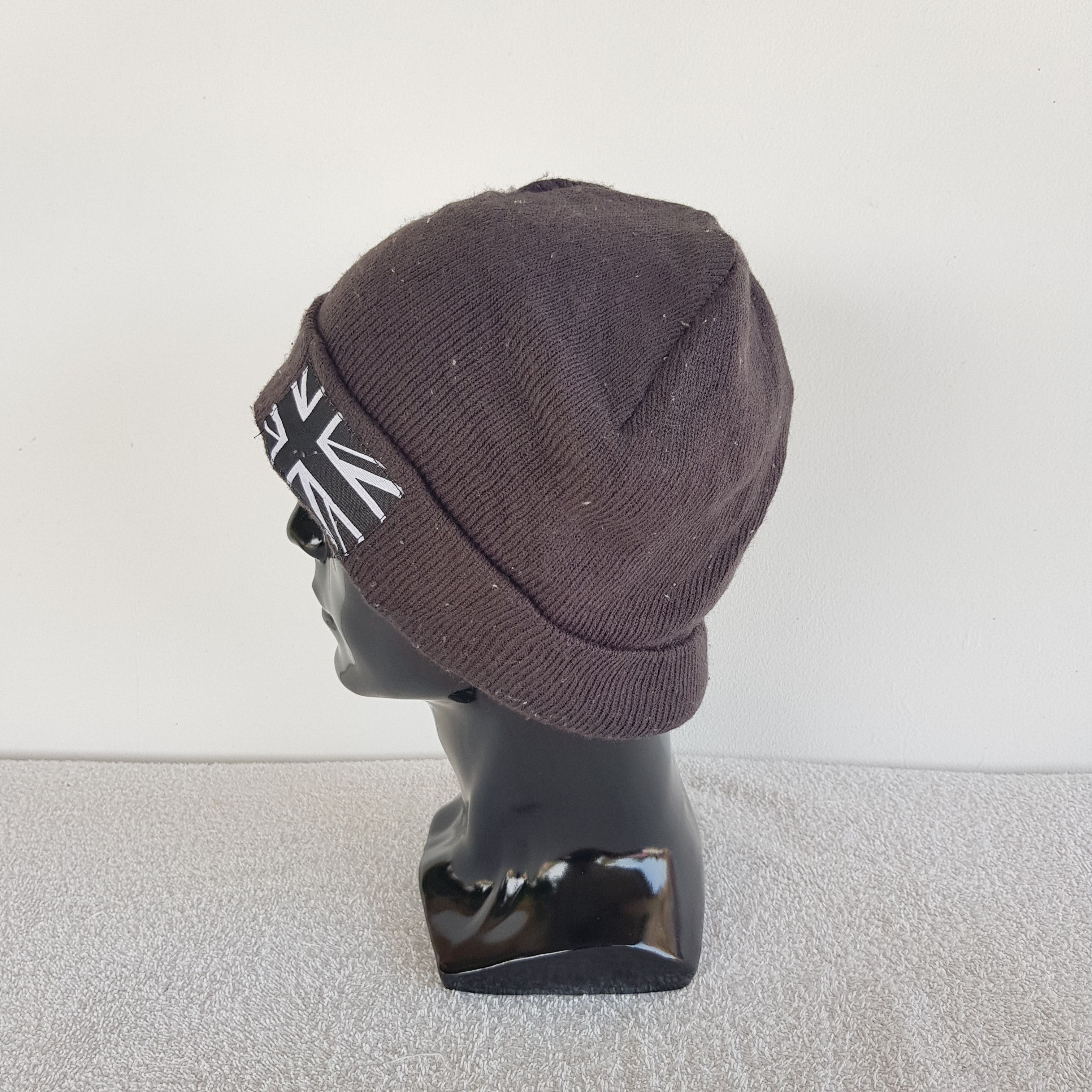 If Six Was Nine × Japanese Brand × Vintage Japanese Beanie Snow British Flag Mod Cap Knitted Hats Size ONE SIZE - 4 Thumbnail